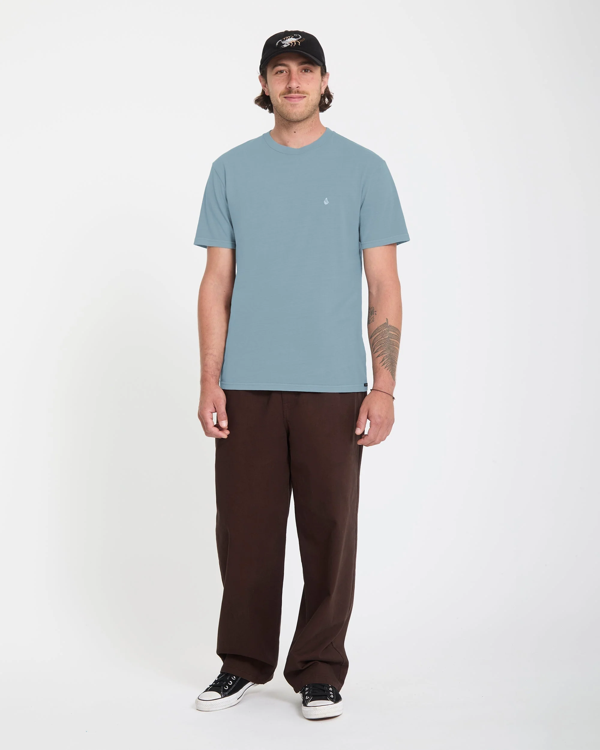 T-shirt Solid Stone - Tradewinds - Image 5
