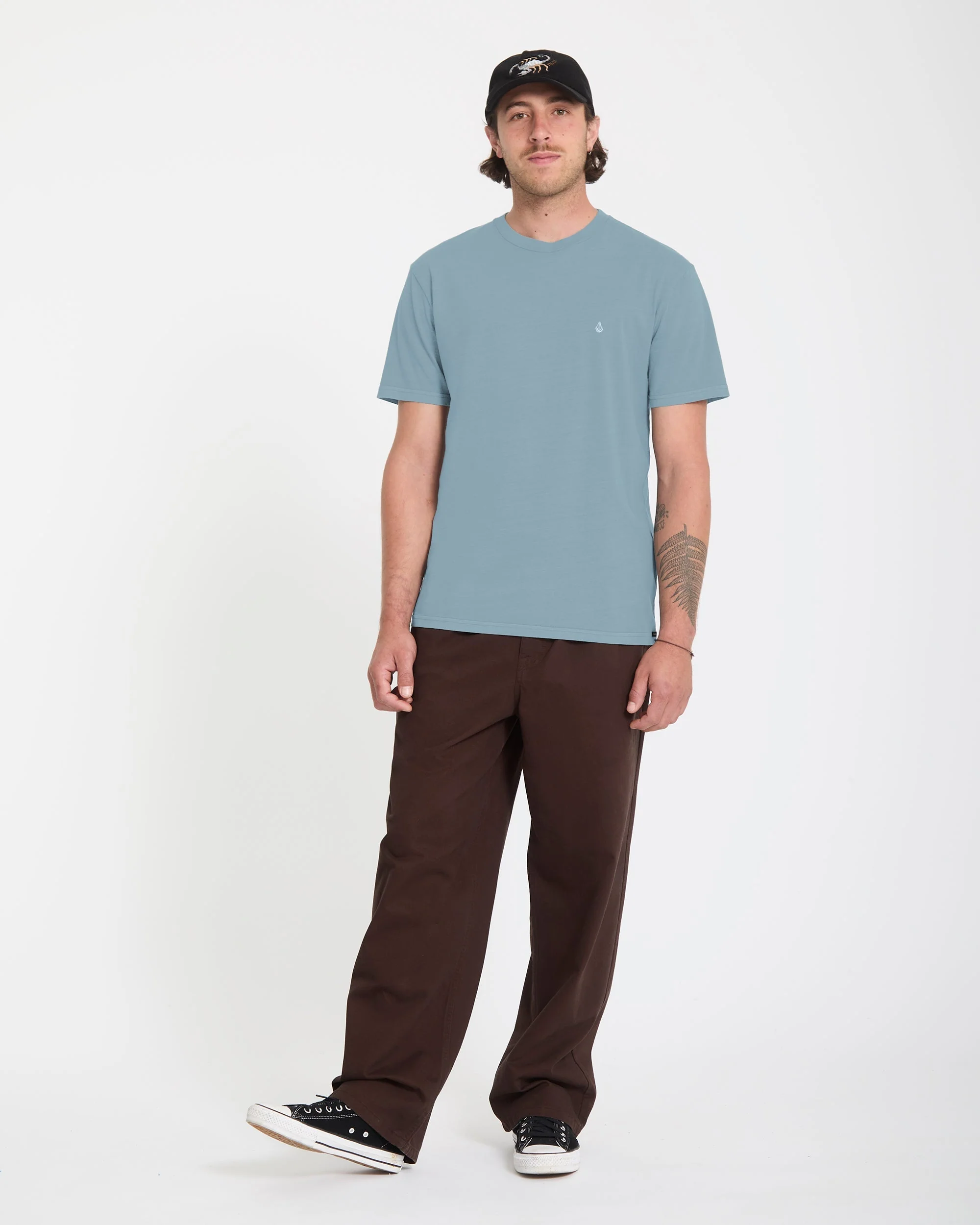 T-shirt Solid Stone - Tradewinds - Image 6
