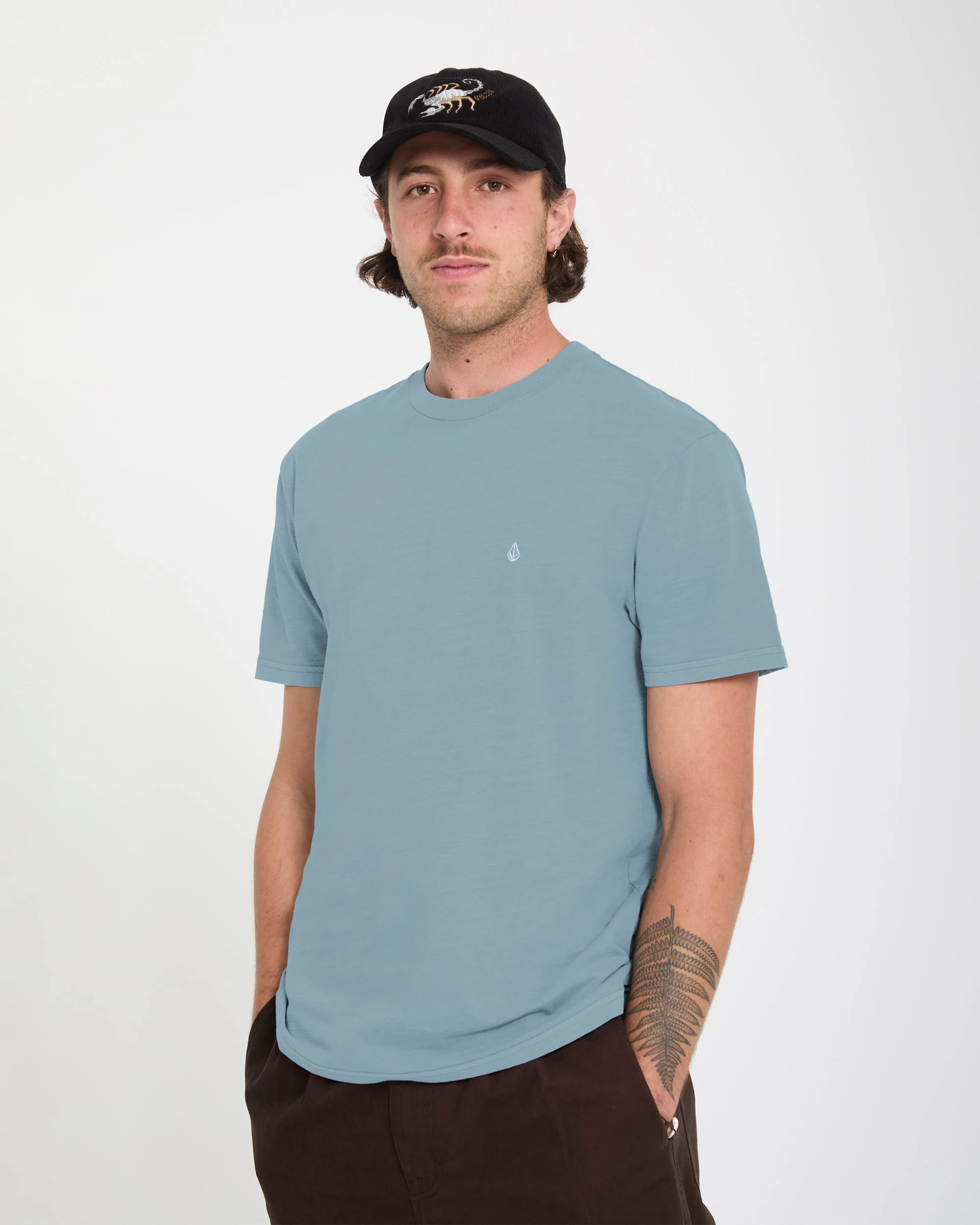 T-shirt Solid Stone - Tradewinds - Image 7