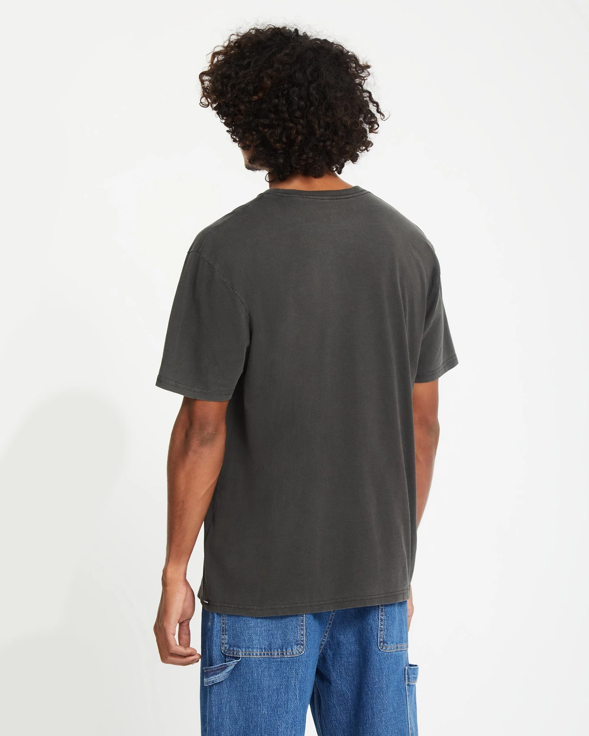 T-shirt Solid Stone - Black - Image 2