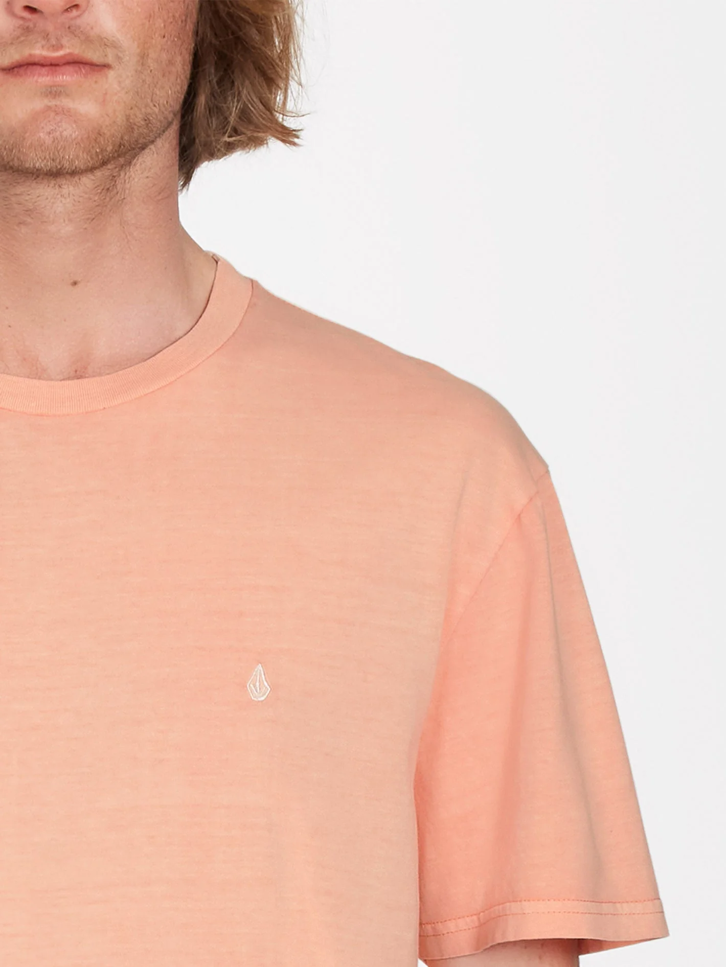 T-shirt Solid Stone - PEACH BUD - Image 3