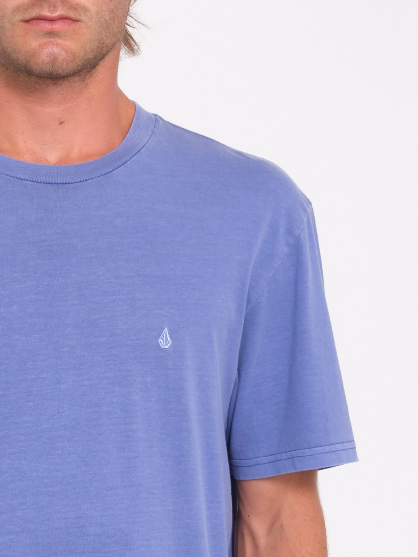 T-shirt Solid Stone - BALLPOINT BLUE - Image 3