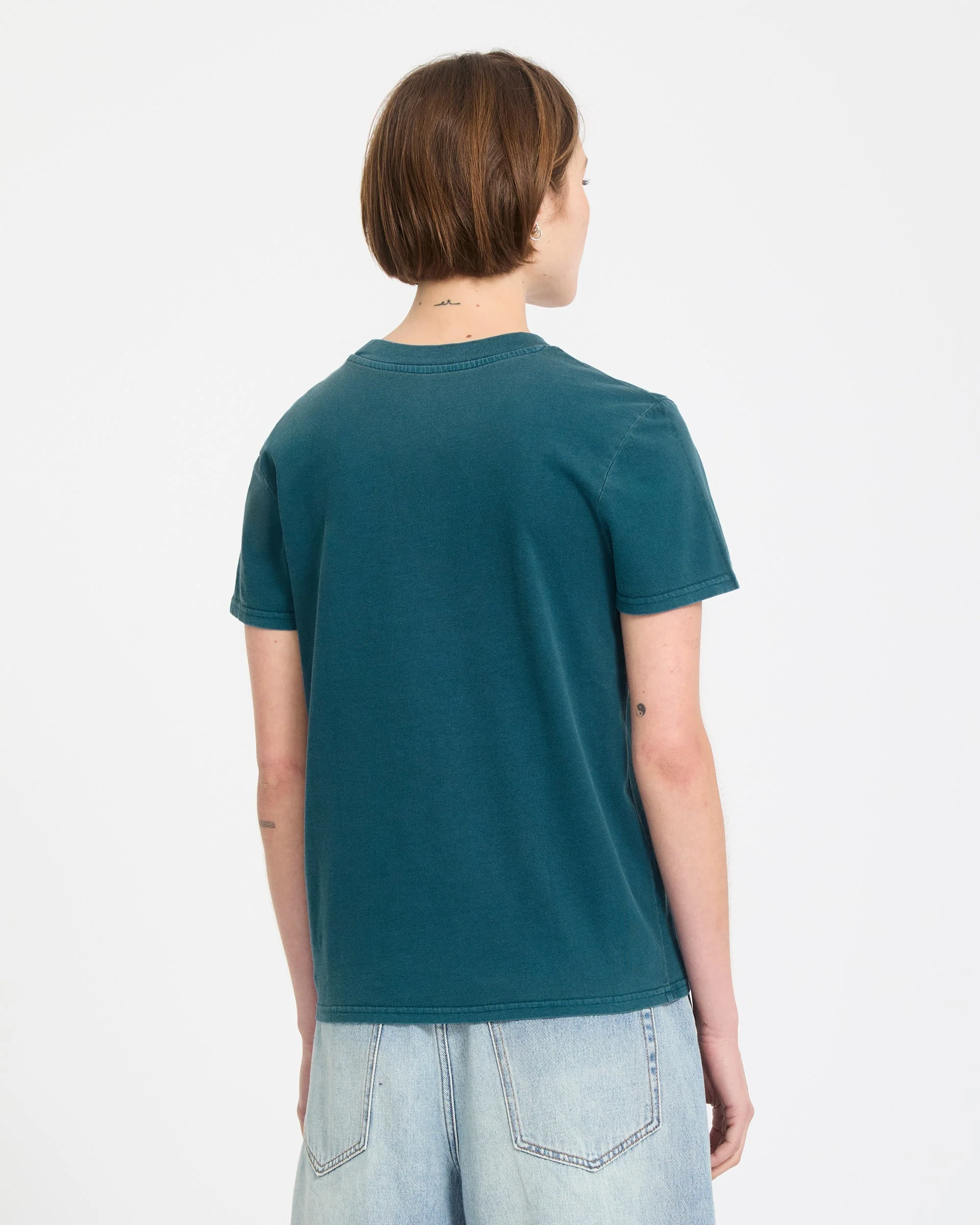 T-shirt Solid Stone - Atlantic Deep - Image 2