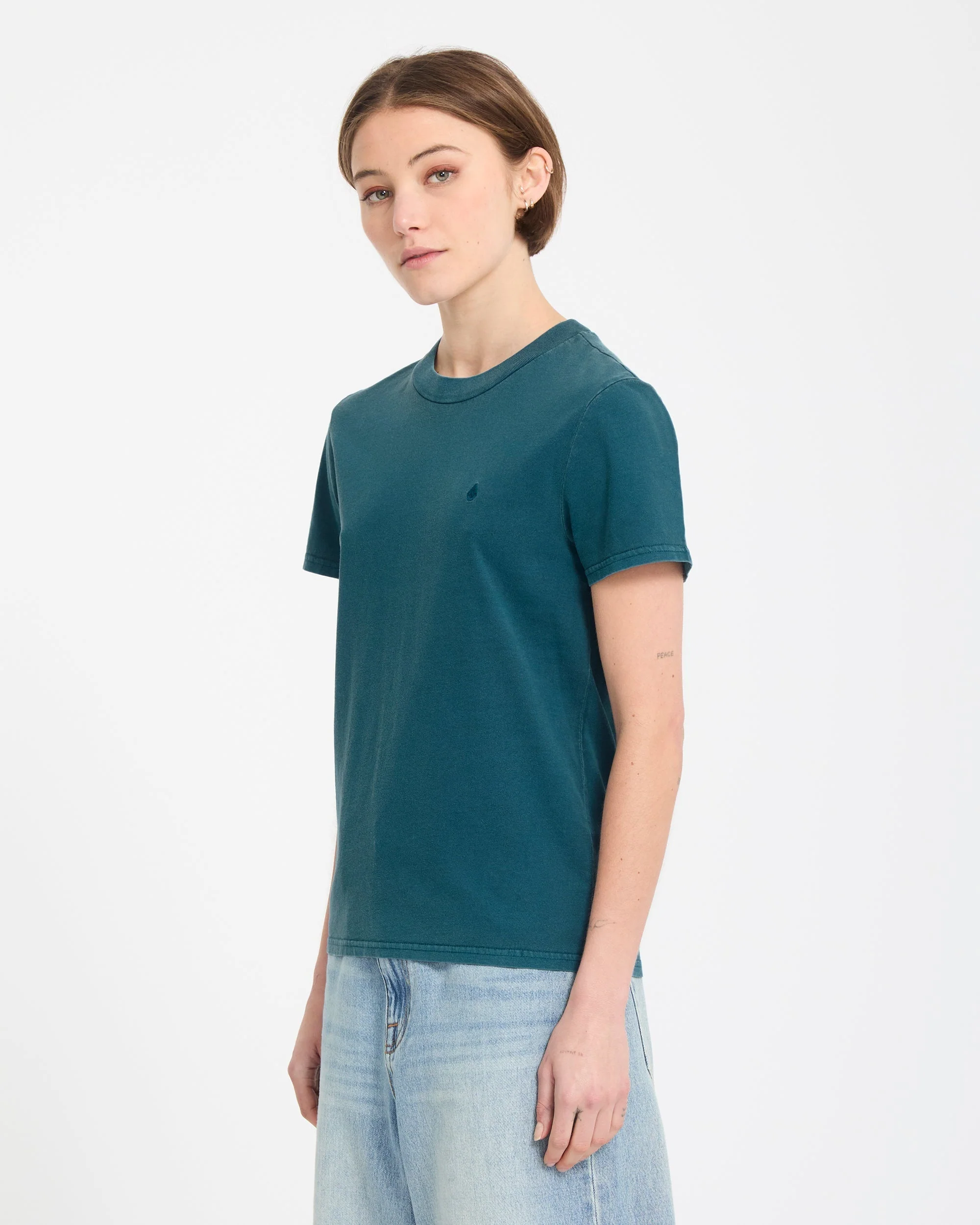 T-shirt Solid Stone - Atlantic Deep - Image 3