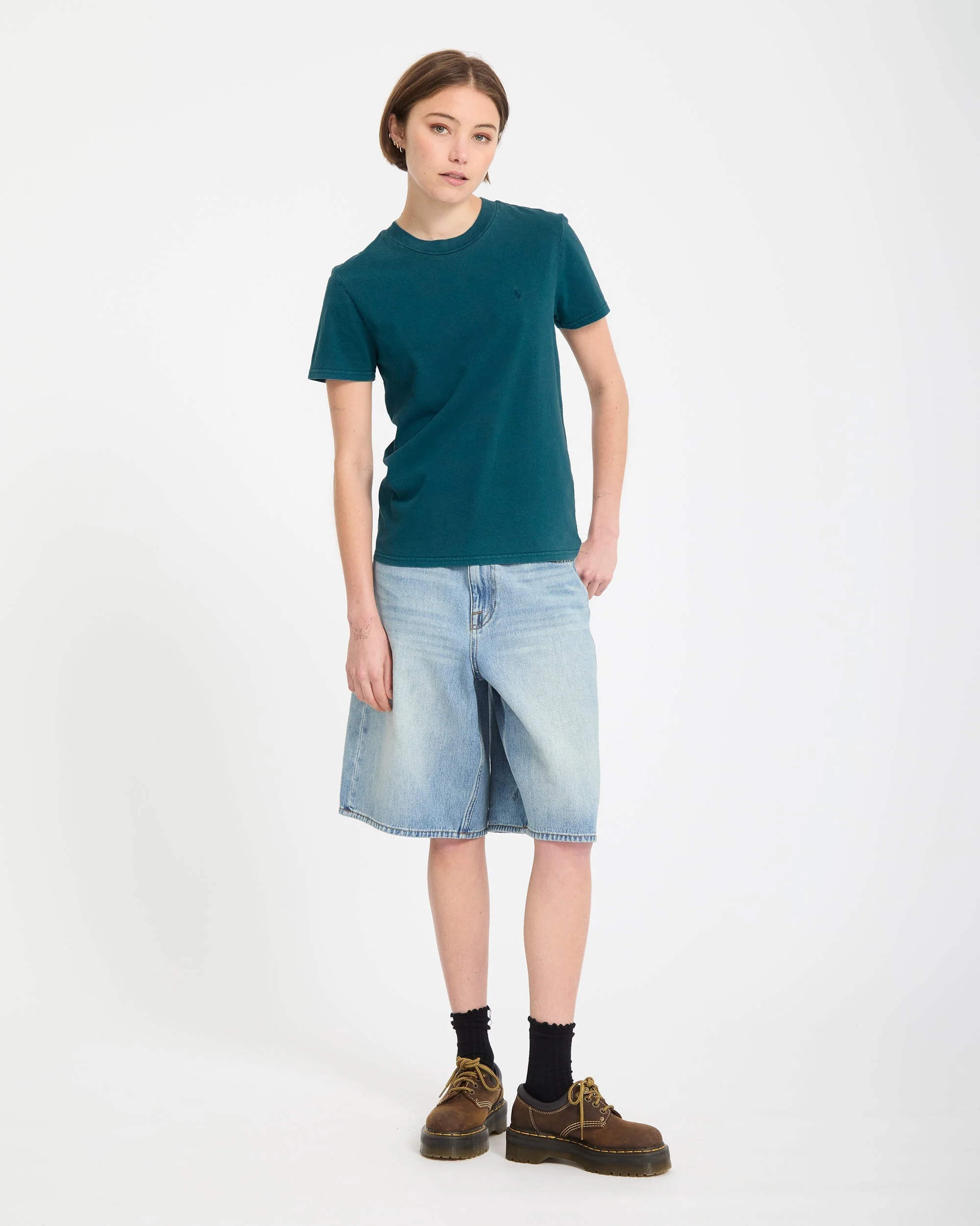 T-shirt Solid Stone - Atlantic Deep - Image 6