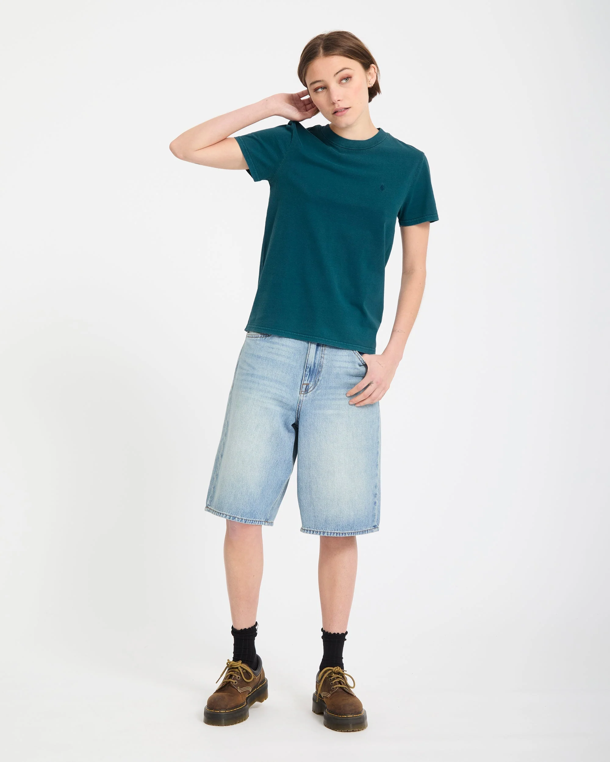 T-shirt Solid Stone - Atlantic Deep - Image 7