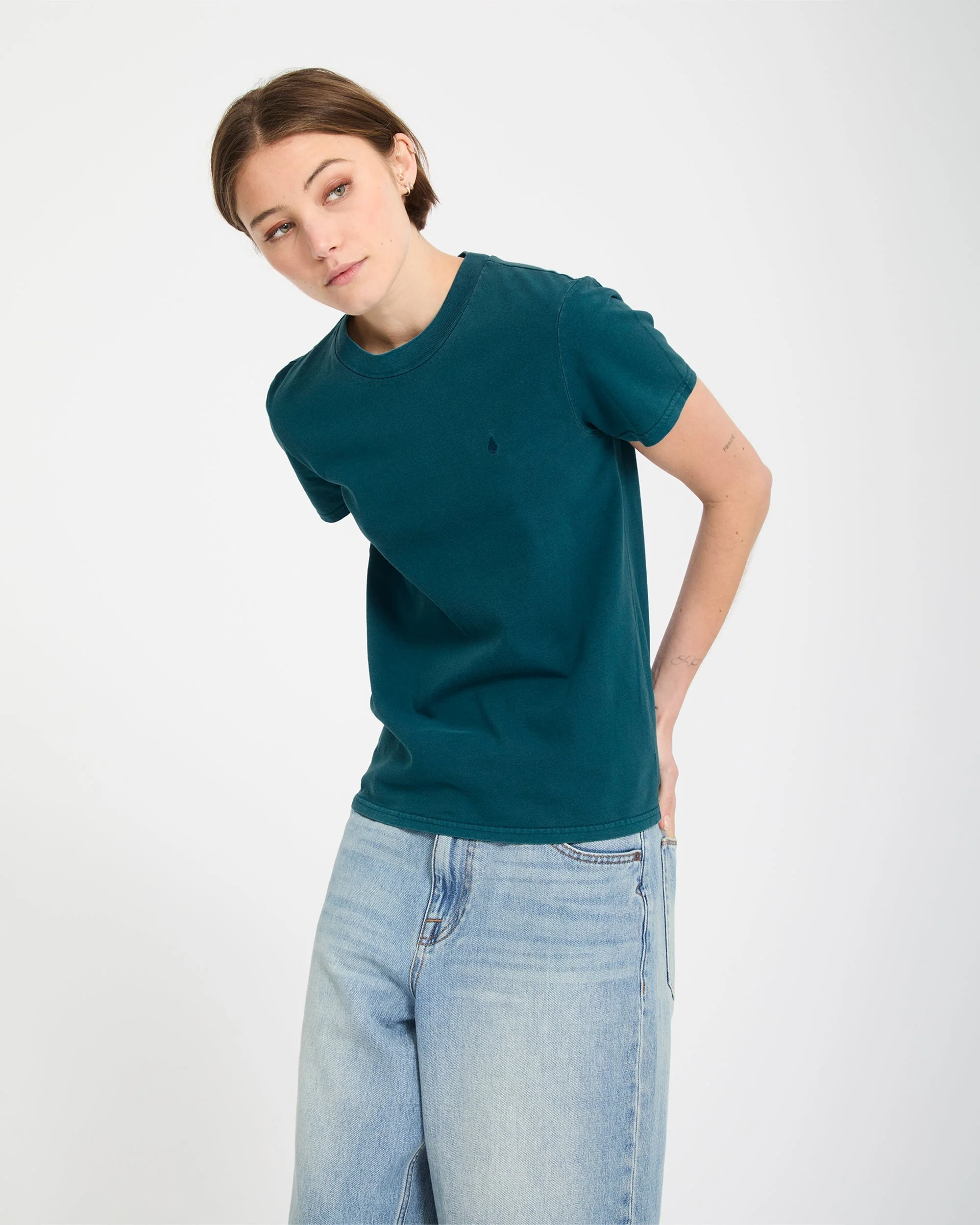 T-shirt Solid Stone - Atlantic Deep - Image 8