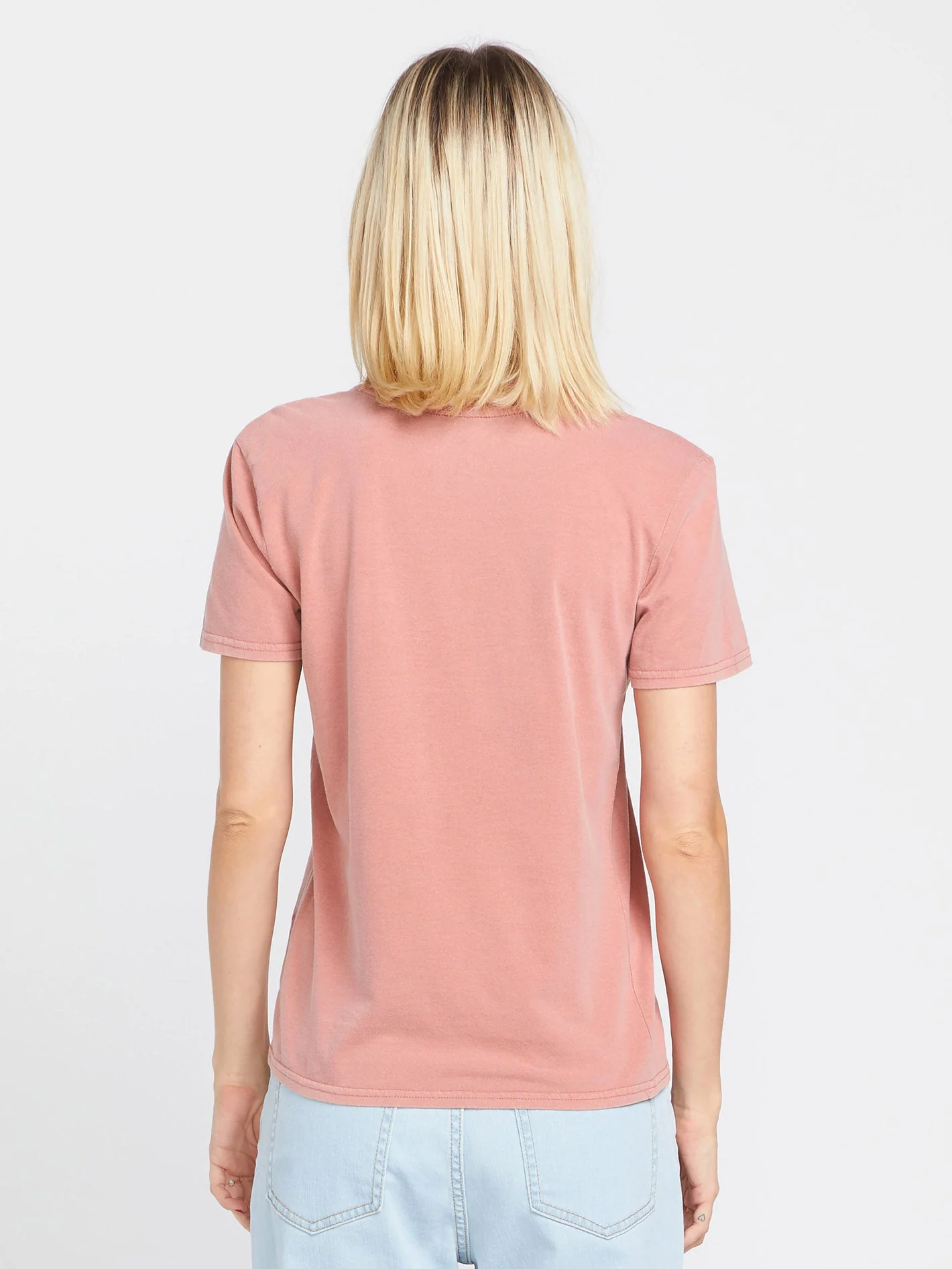 T-shirt Solid Stone - MAUVE ROSE - Image 2