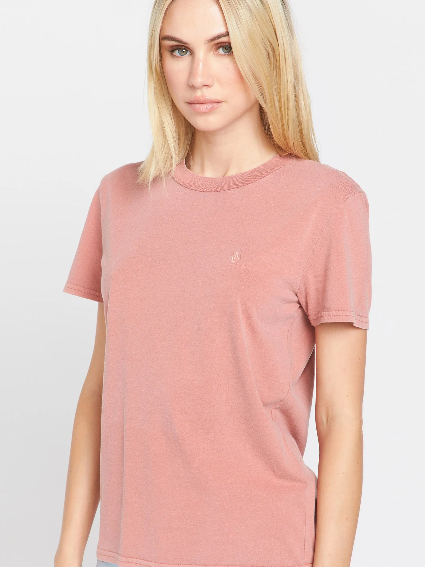 T-shirt Solid Stone - MAUVE ROSE - Image 3