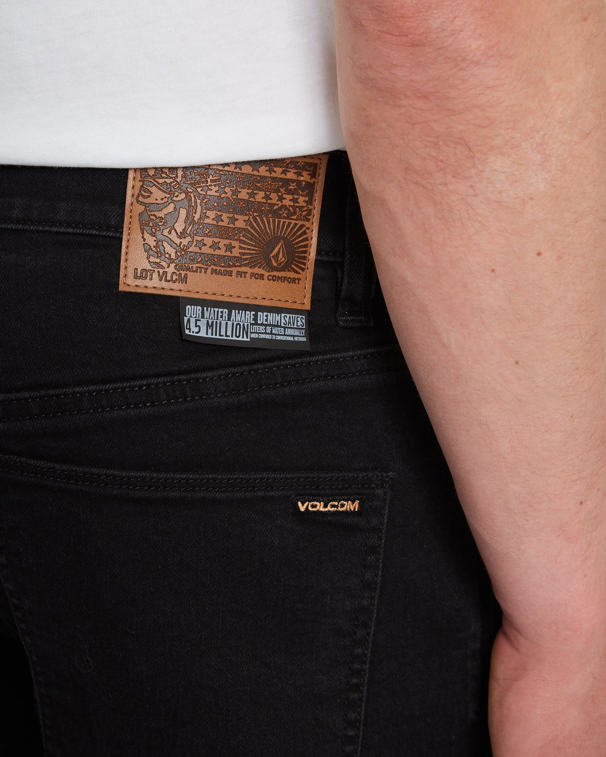Short en denim Solver - Black Out - Image 4