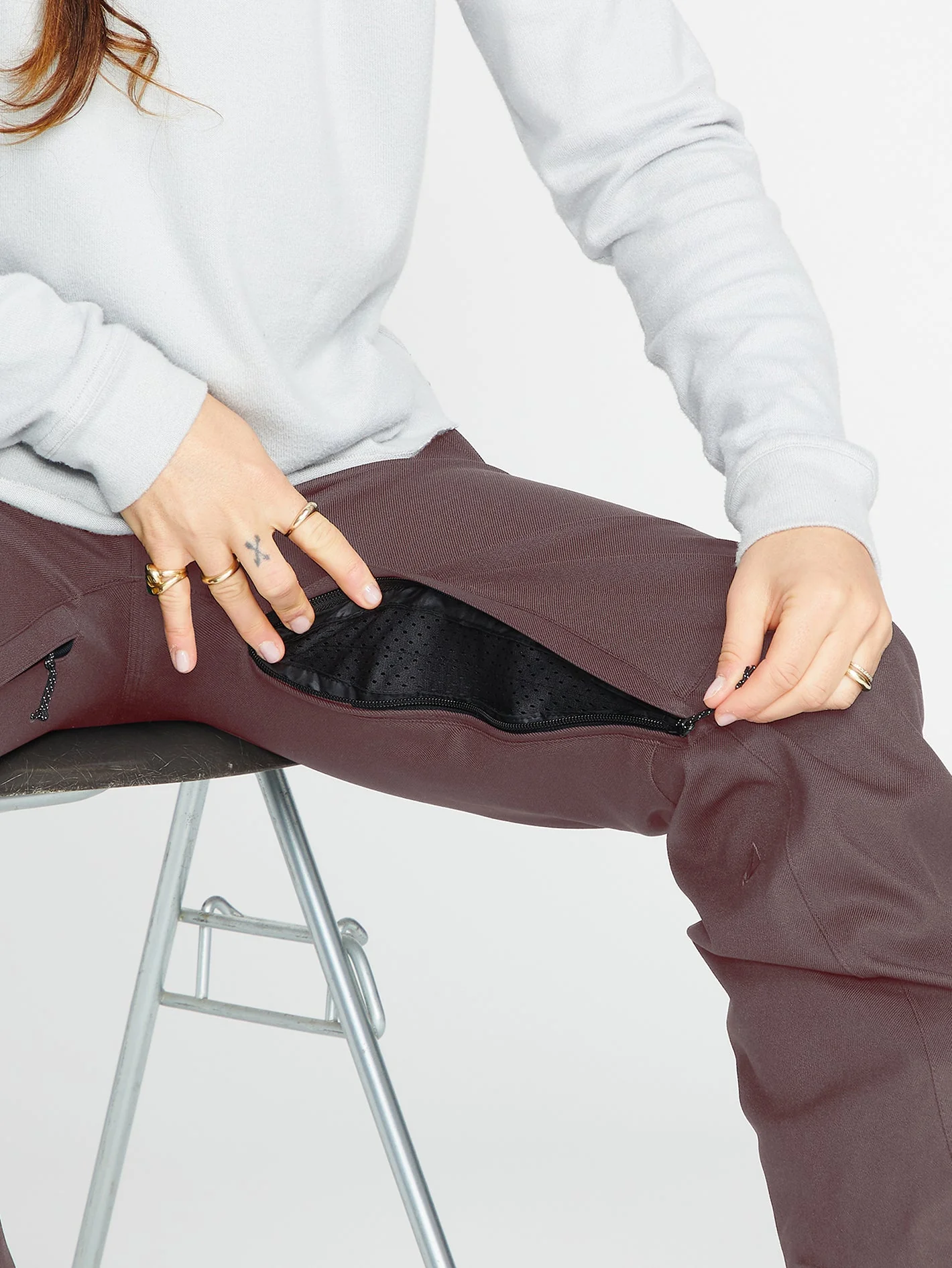 Pantalon de snow Species Stretch - Rosewood - Image 5