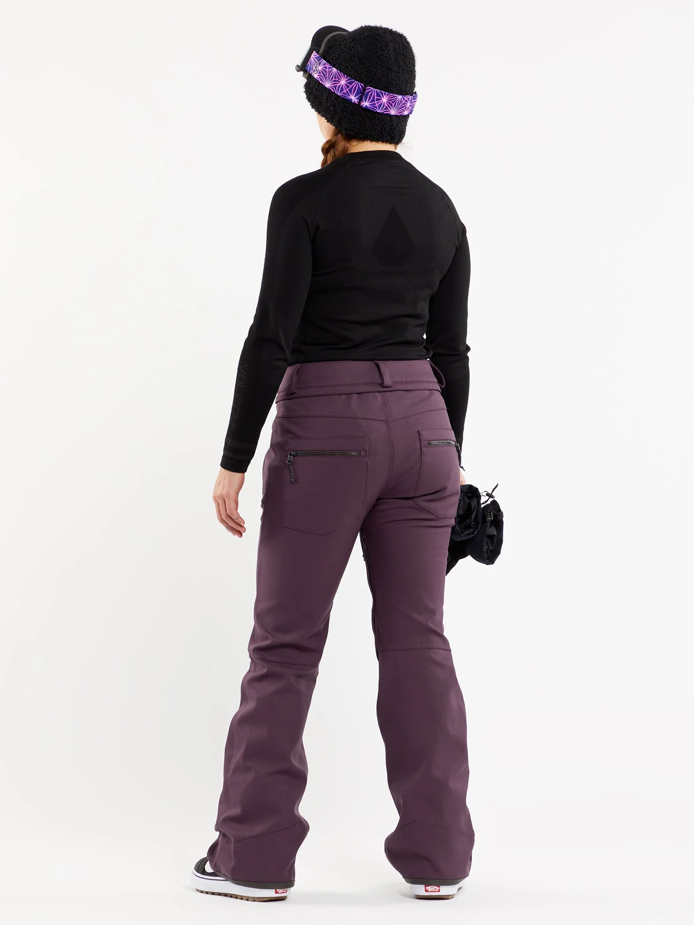 Pantalon Stretch Species - BLACKBERRY - Image 14