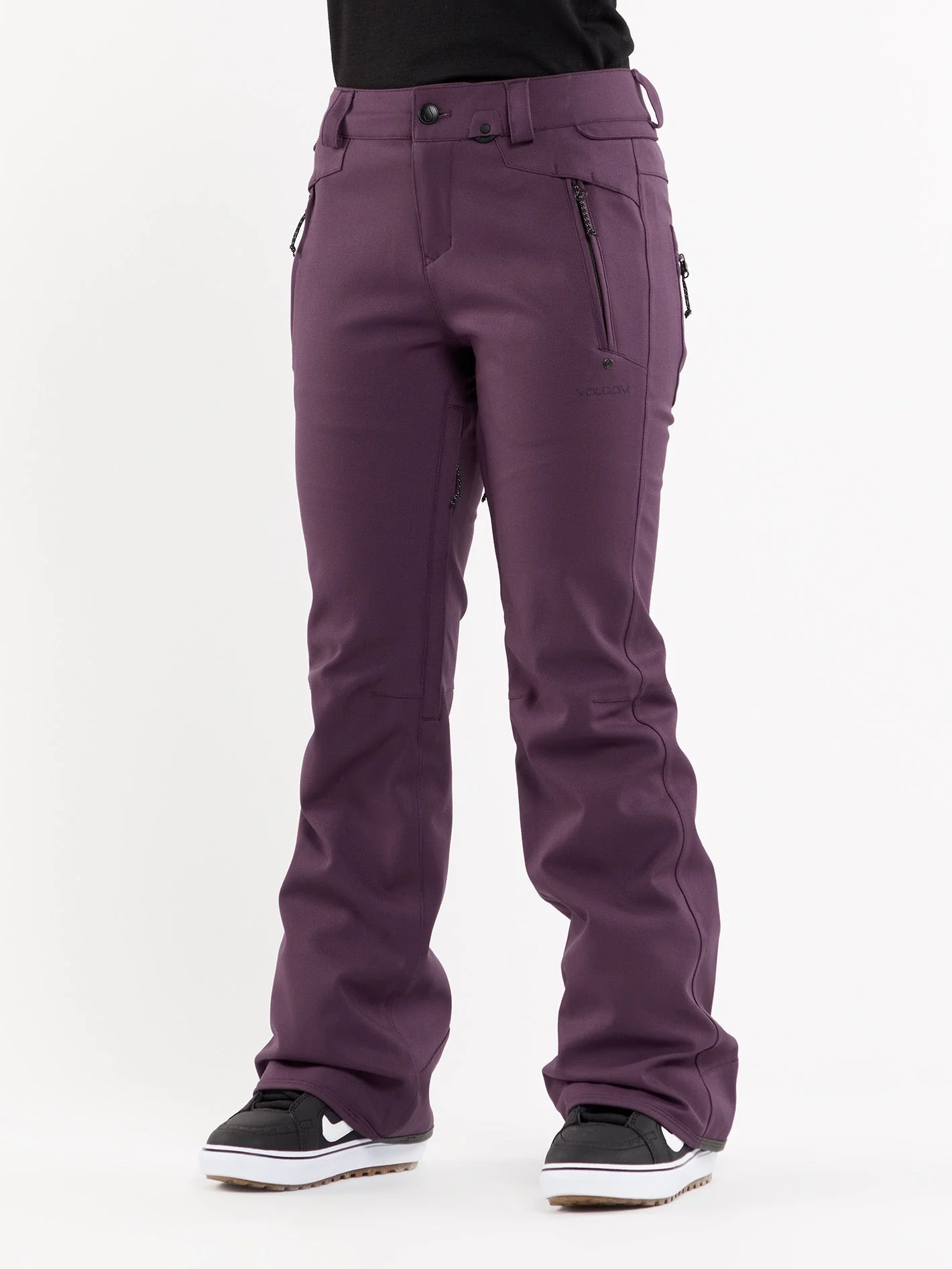 Pantalon Stretch Species - BLACKBERRY - Image 3