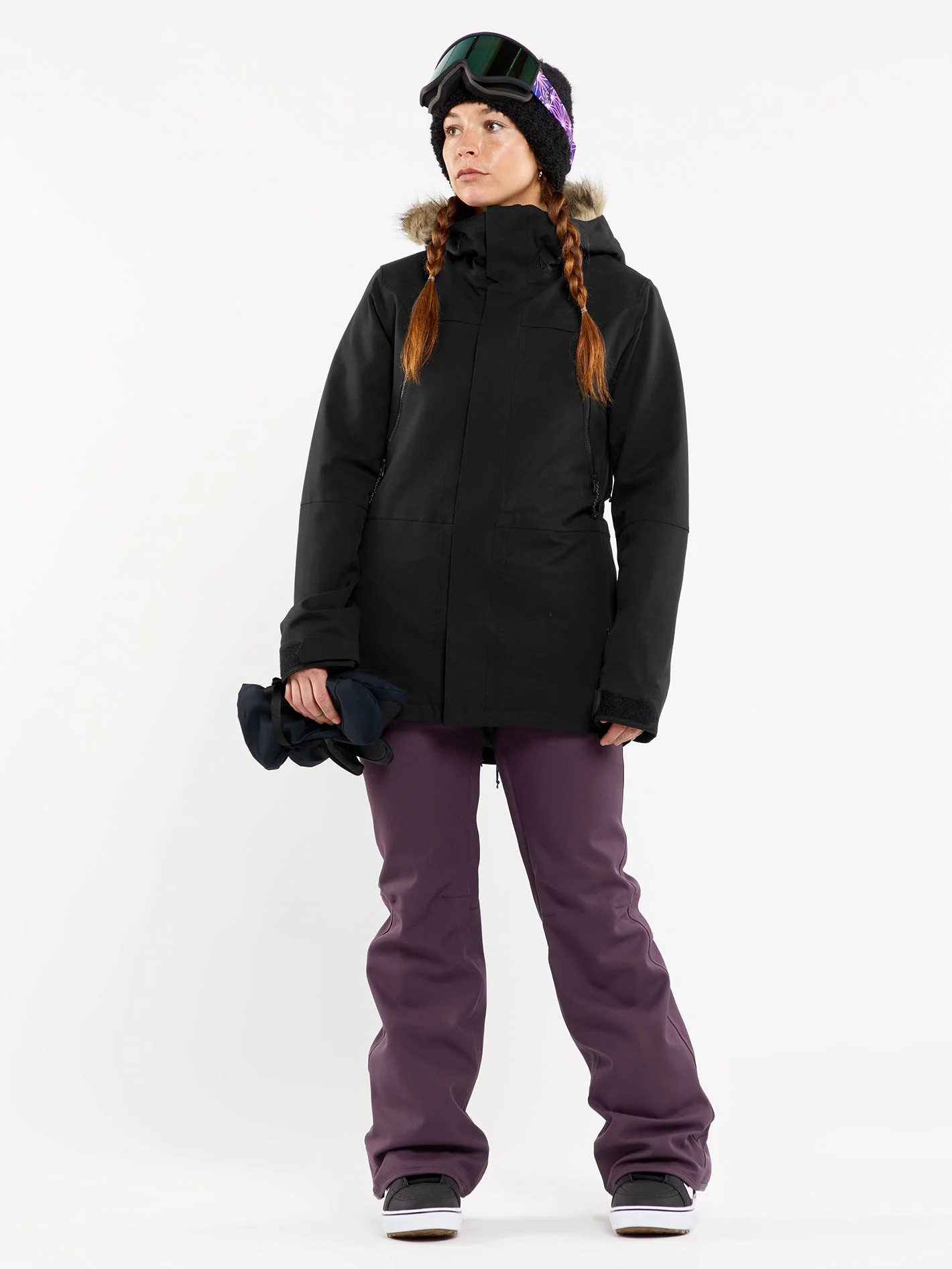 Pantalon Stretch Species - BLACKBERRY - Image 9
