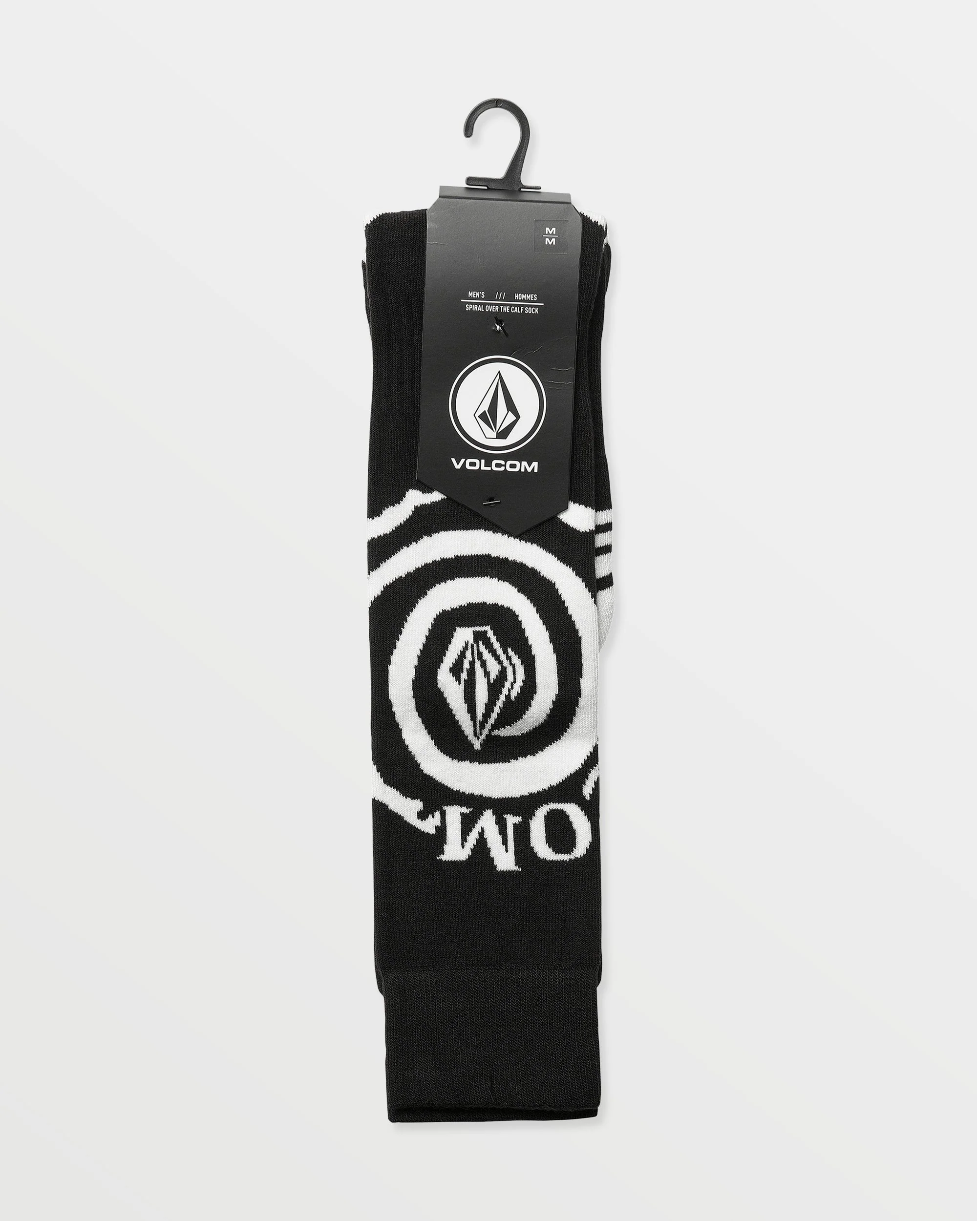 Chaussettes hautes Spiral - Black - Image 2