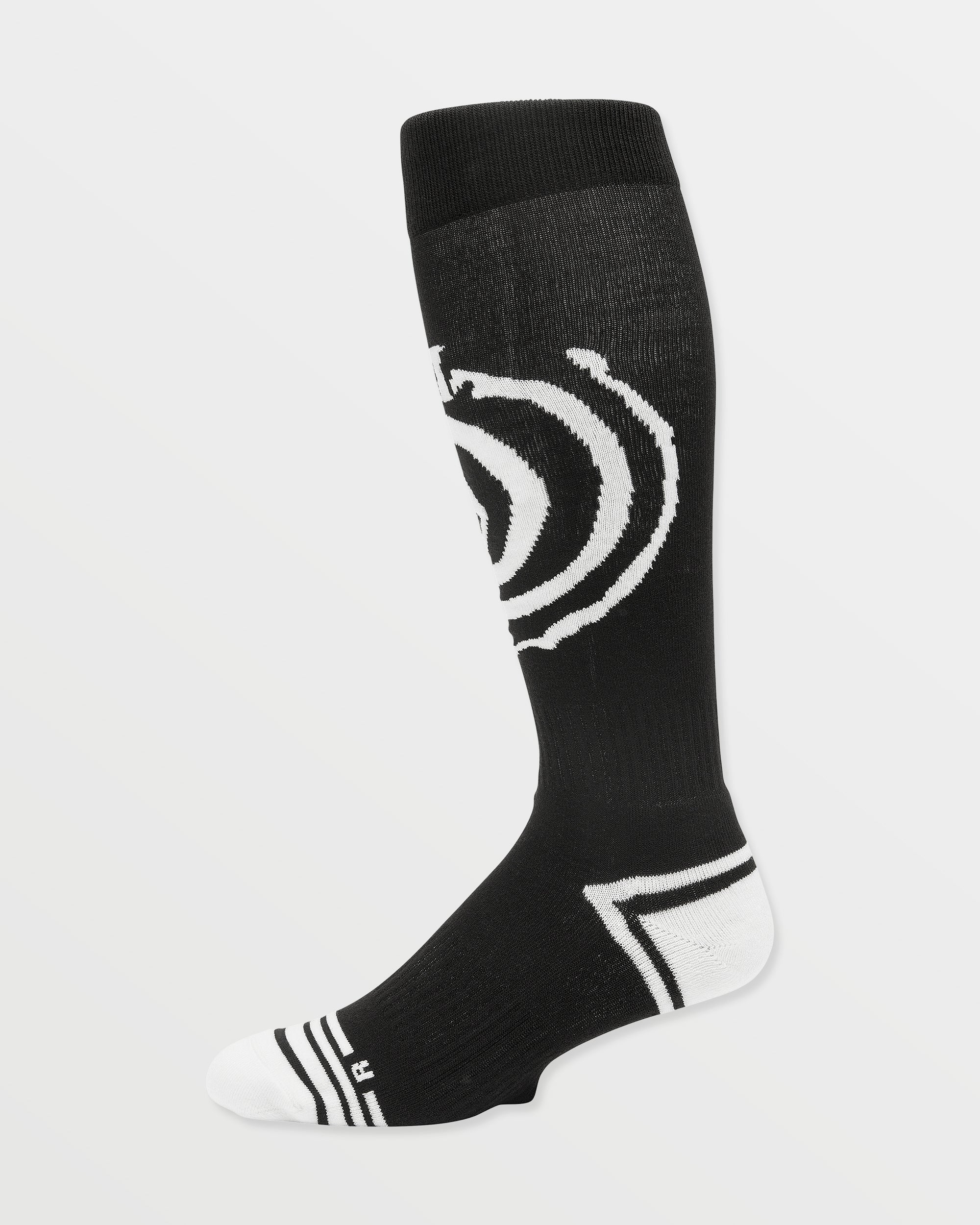 Chaussettes hautes Spiral - Black - Image 4