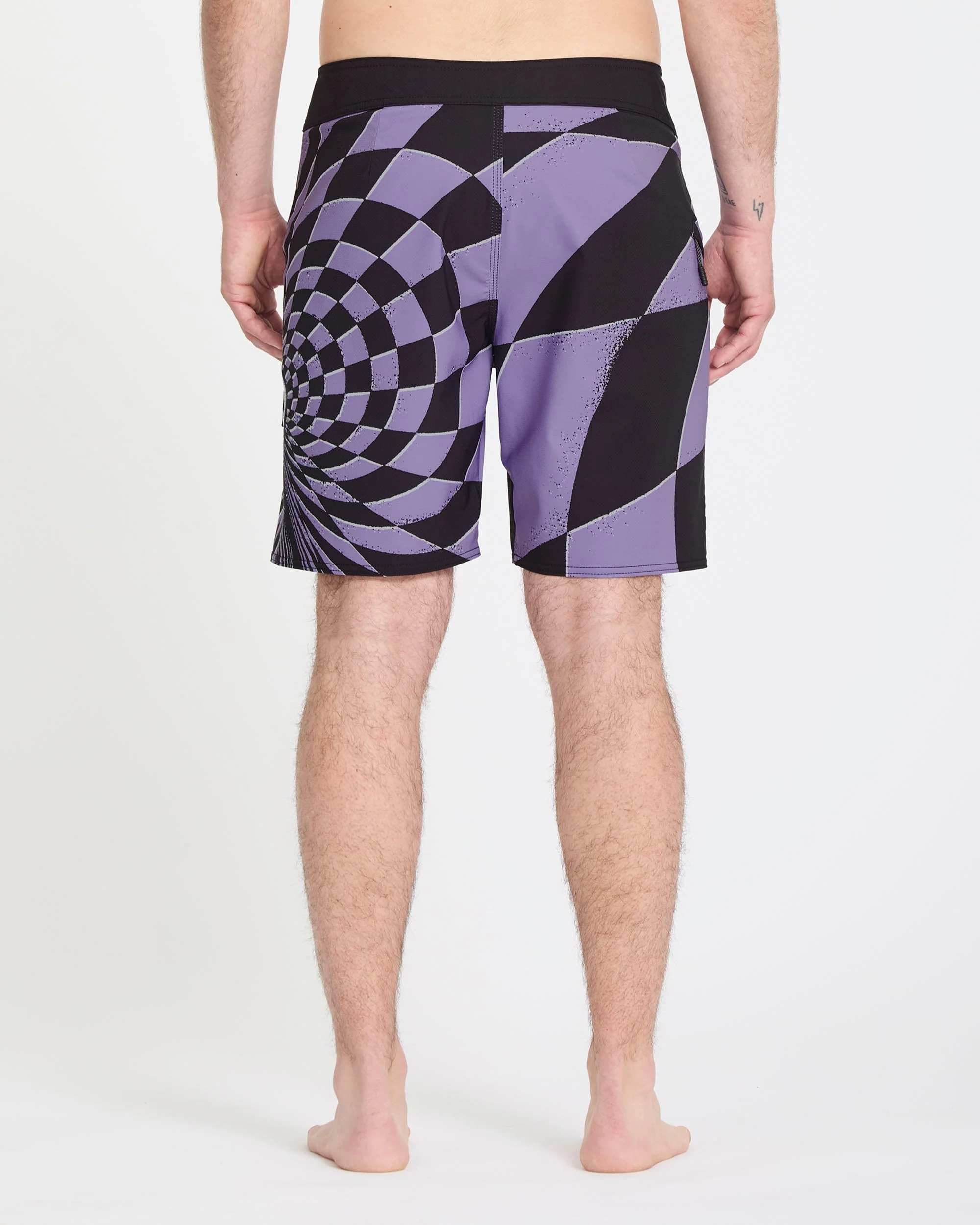 Boardshort Spiral Stn Mod 19" - Violet - Image 2