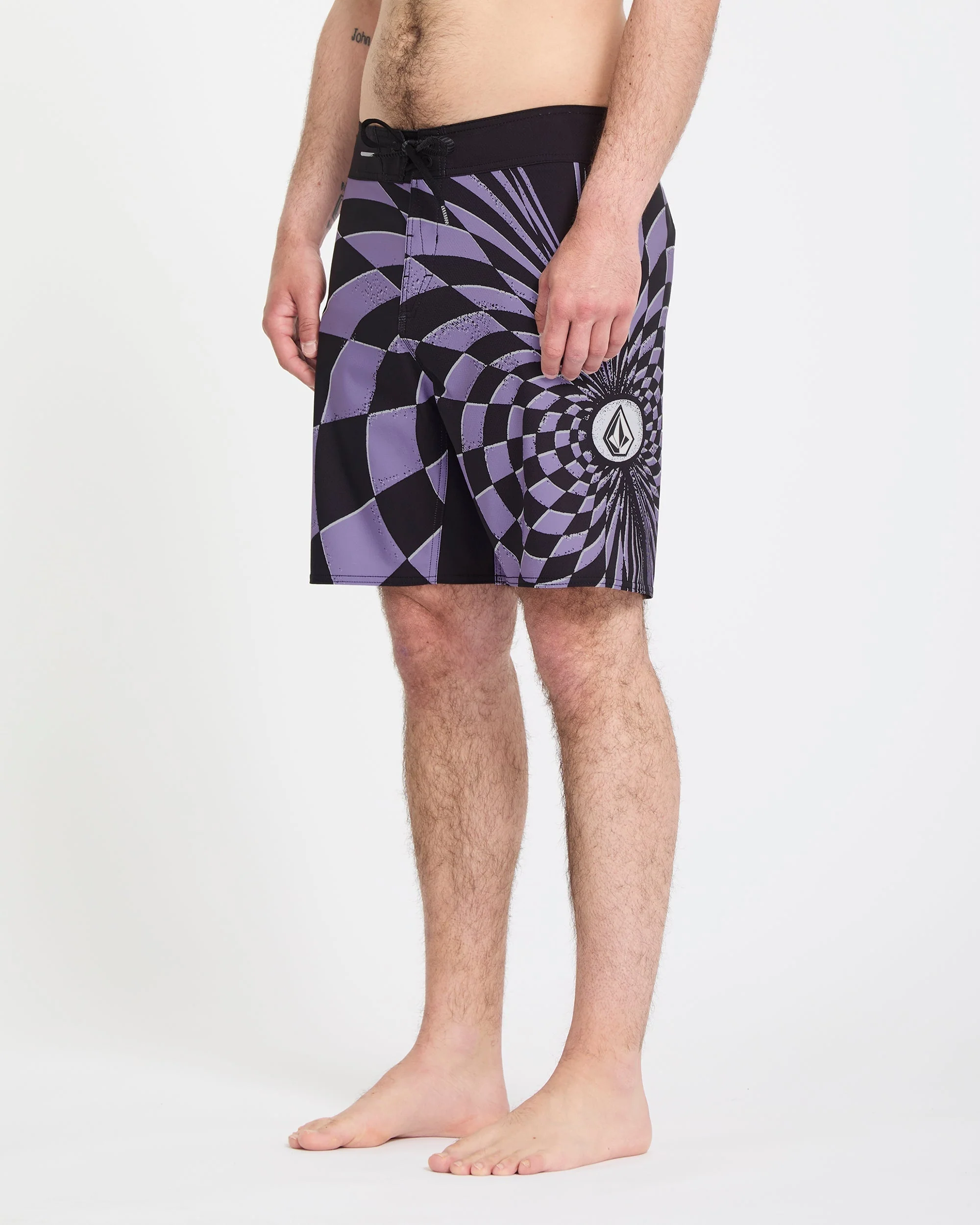 Boardshort Spiral Stn Mod 19" - Violet - Image 6