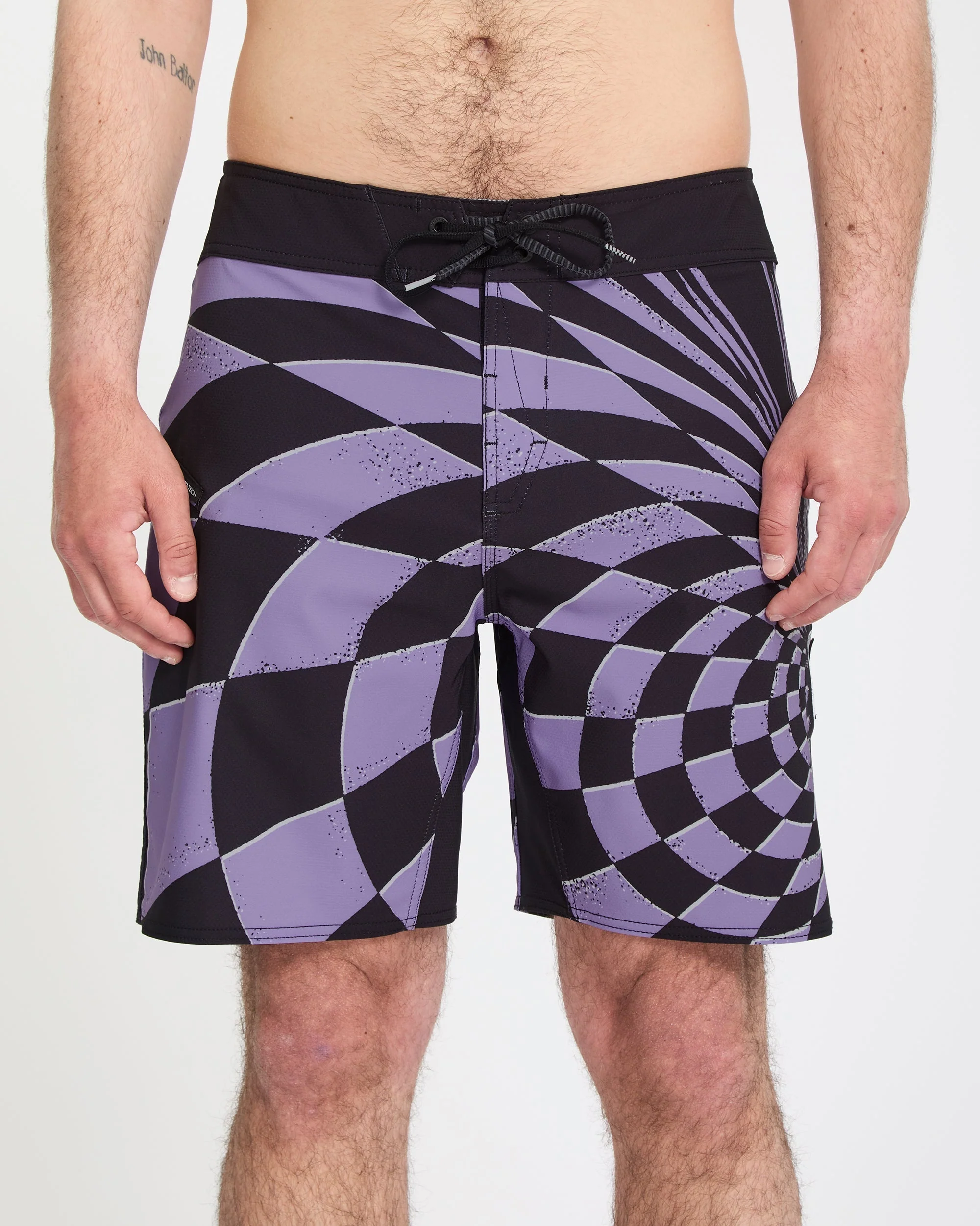 Boardshort Spiral Stn Mod 19" - Violet - Image 7