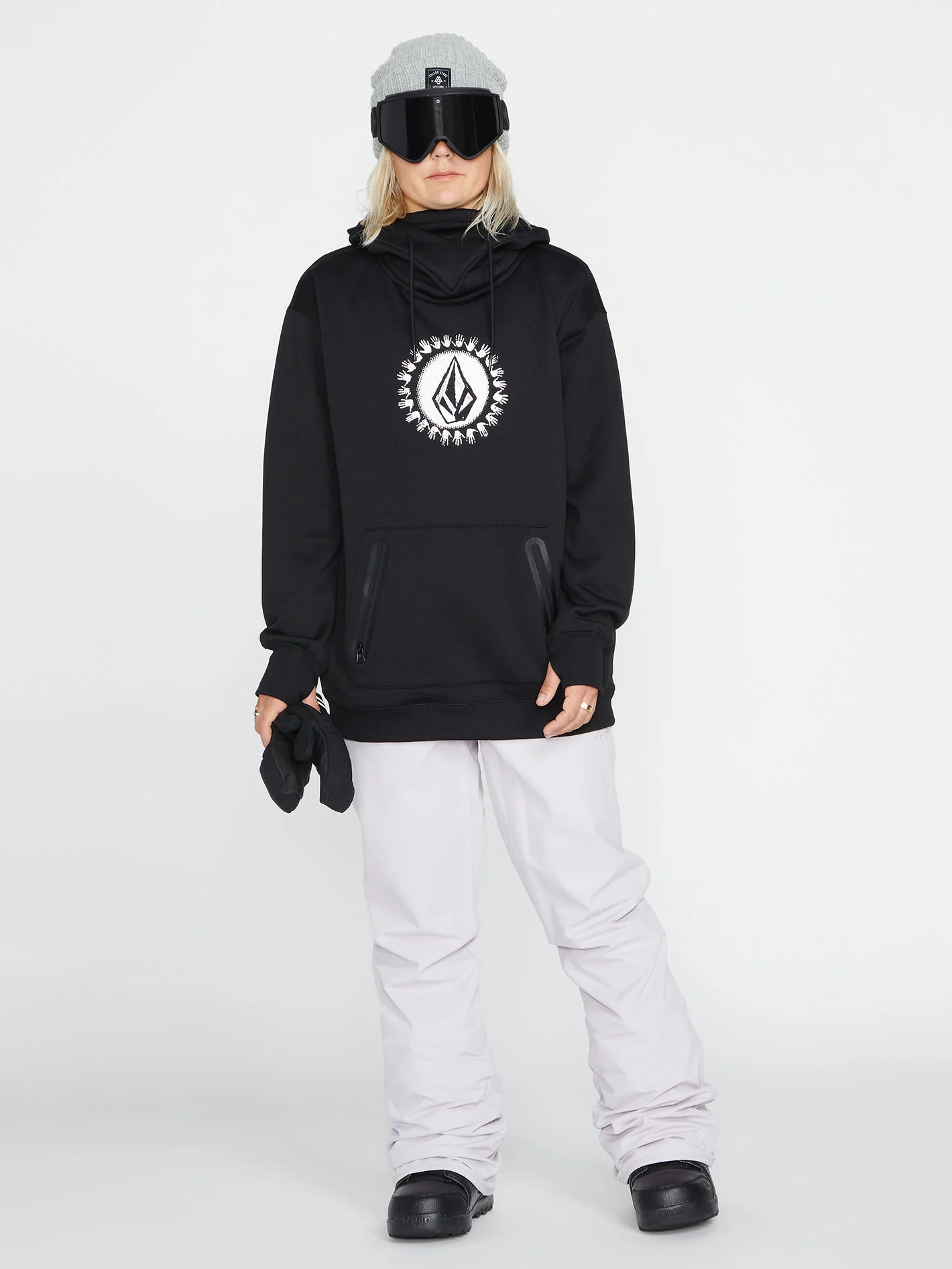 Sweat à capuche Spring Shred - Black - Image 3