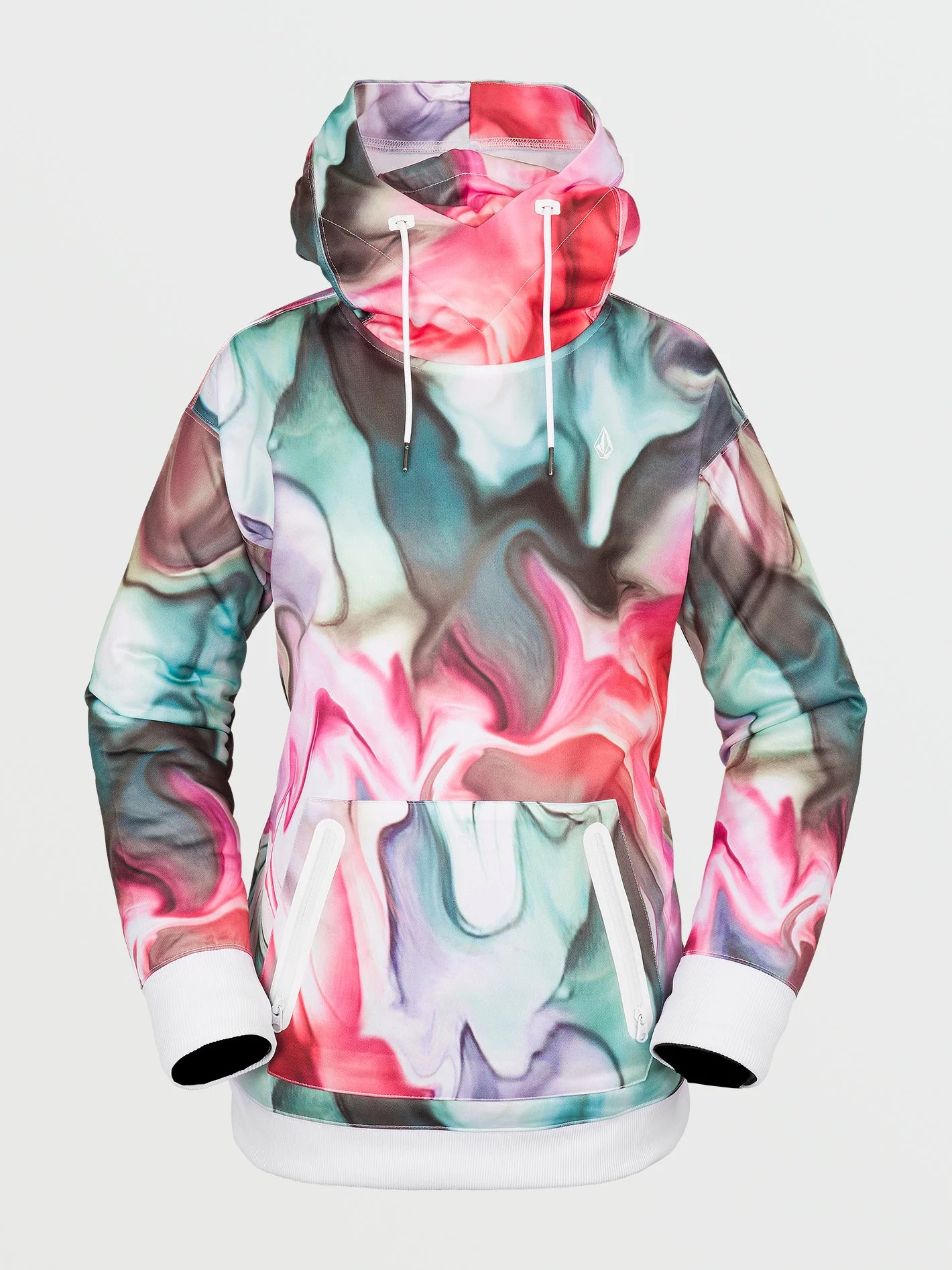 Sweat à capuche Spring Shred - Nebula Print