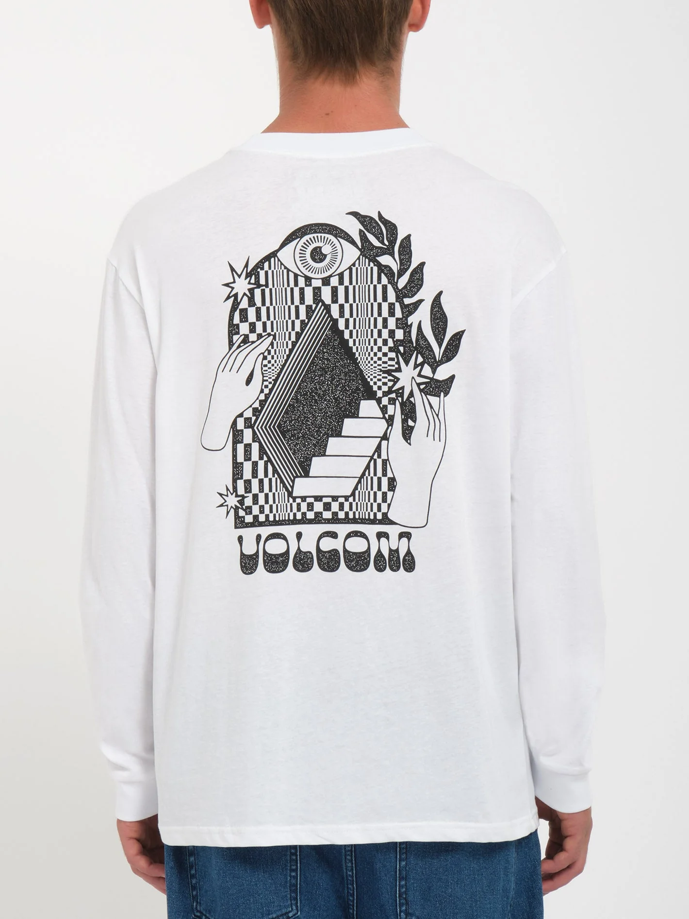 T-shirt Stairway - WHITE