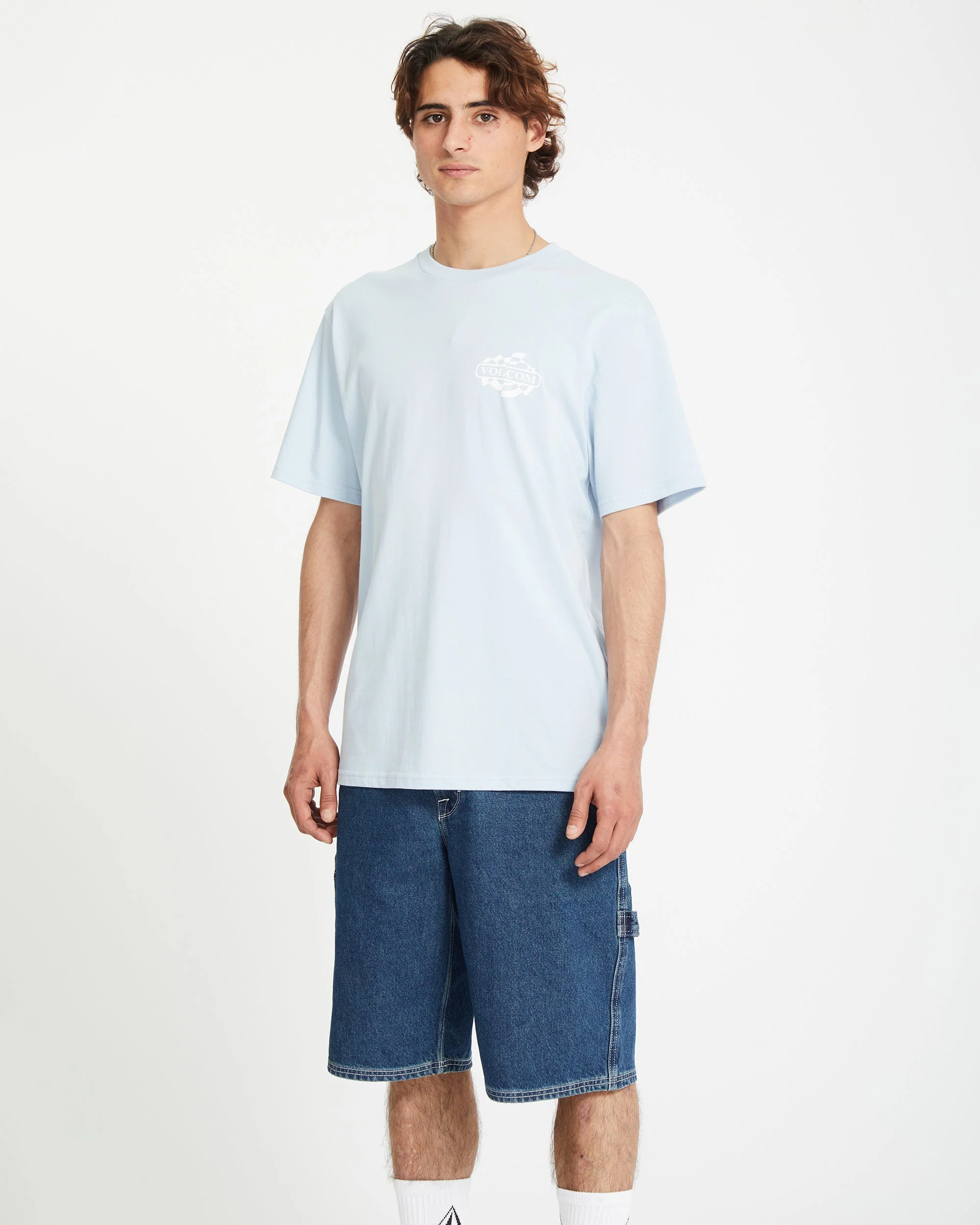 T-shirt Startlog - CAROLINA BLUE - Image 3
