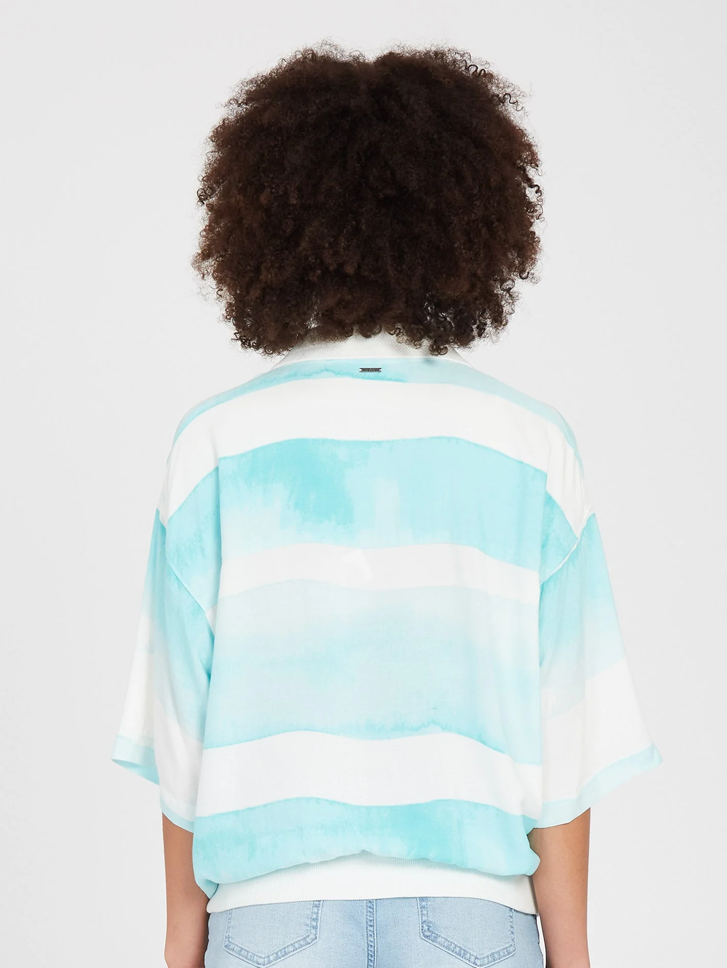 Chemise Stay Stripes - PALE AQUA - Image 3