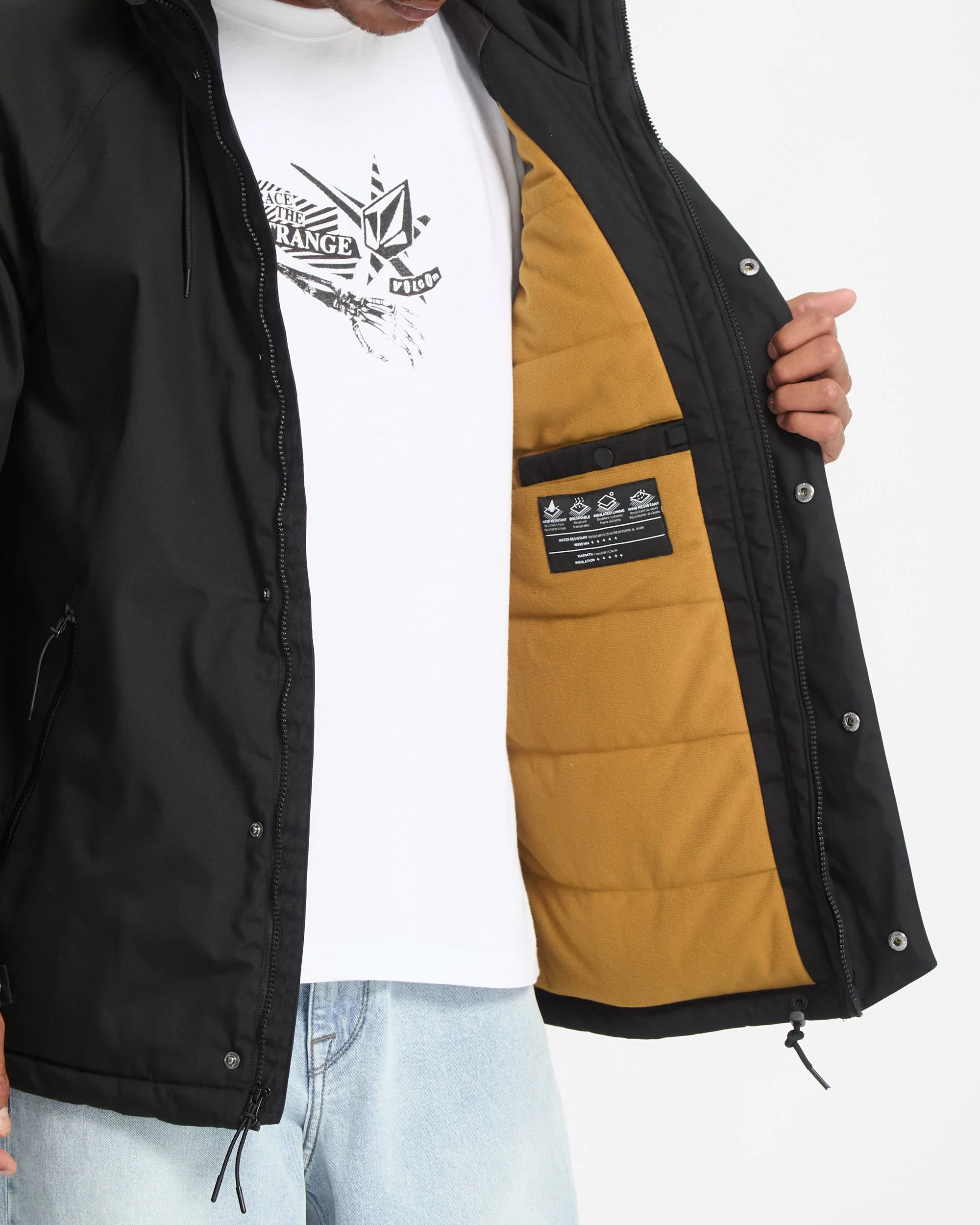 Veste Stoke Stone II 10K - Black - Image 6
