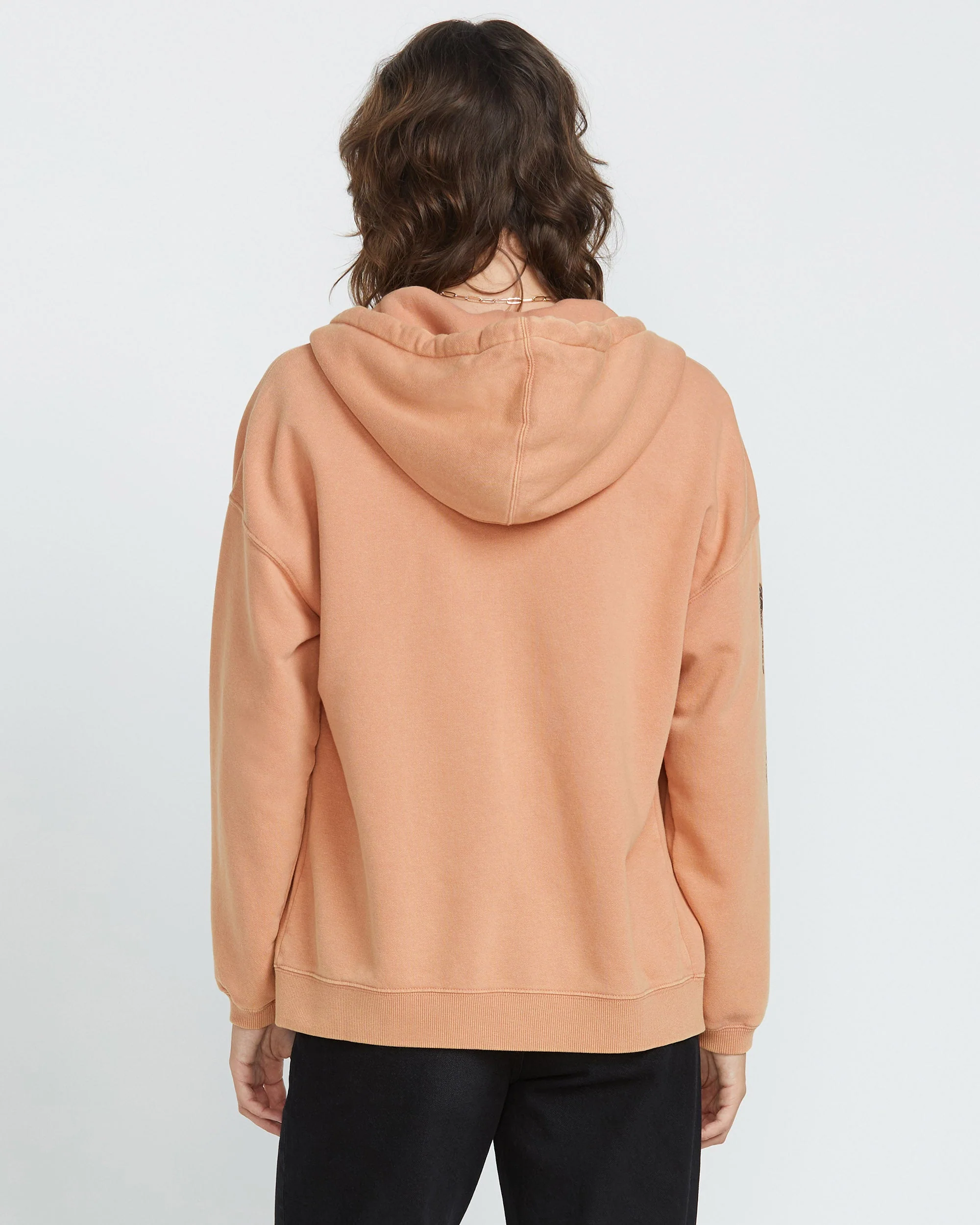 Sweat à Capuche Zippé Stone Art Up - SAND BROWN - Image 2
