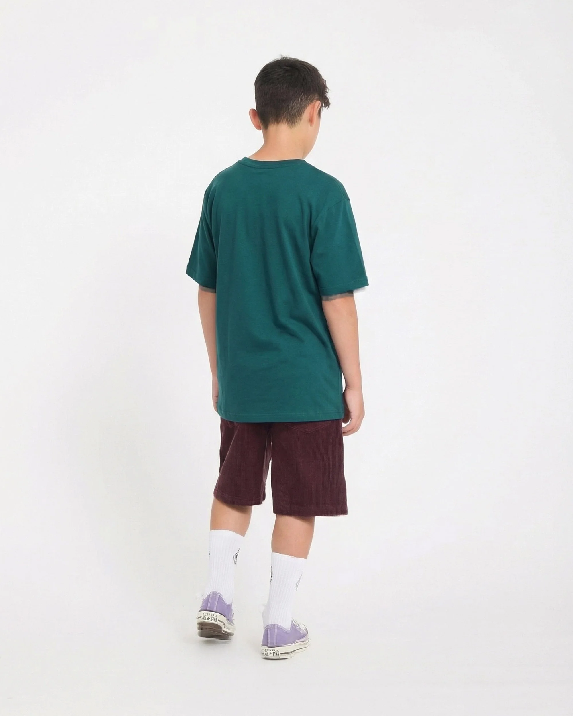 T-shirt Stone Blanks - Rifle Green - (ENFANT) - Image 6