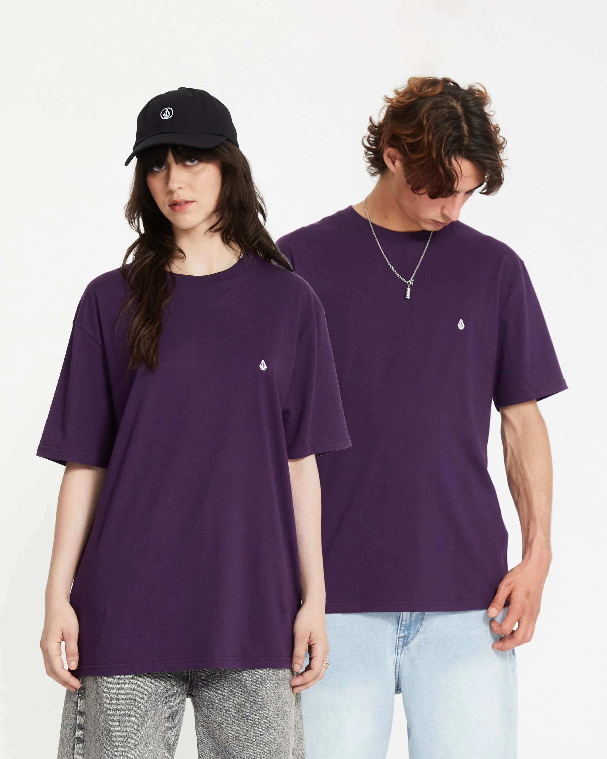 T-shirt Stone Blanks - GRAPE ROYALE