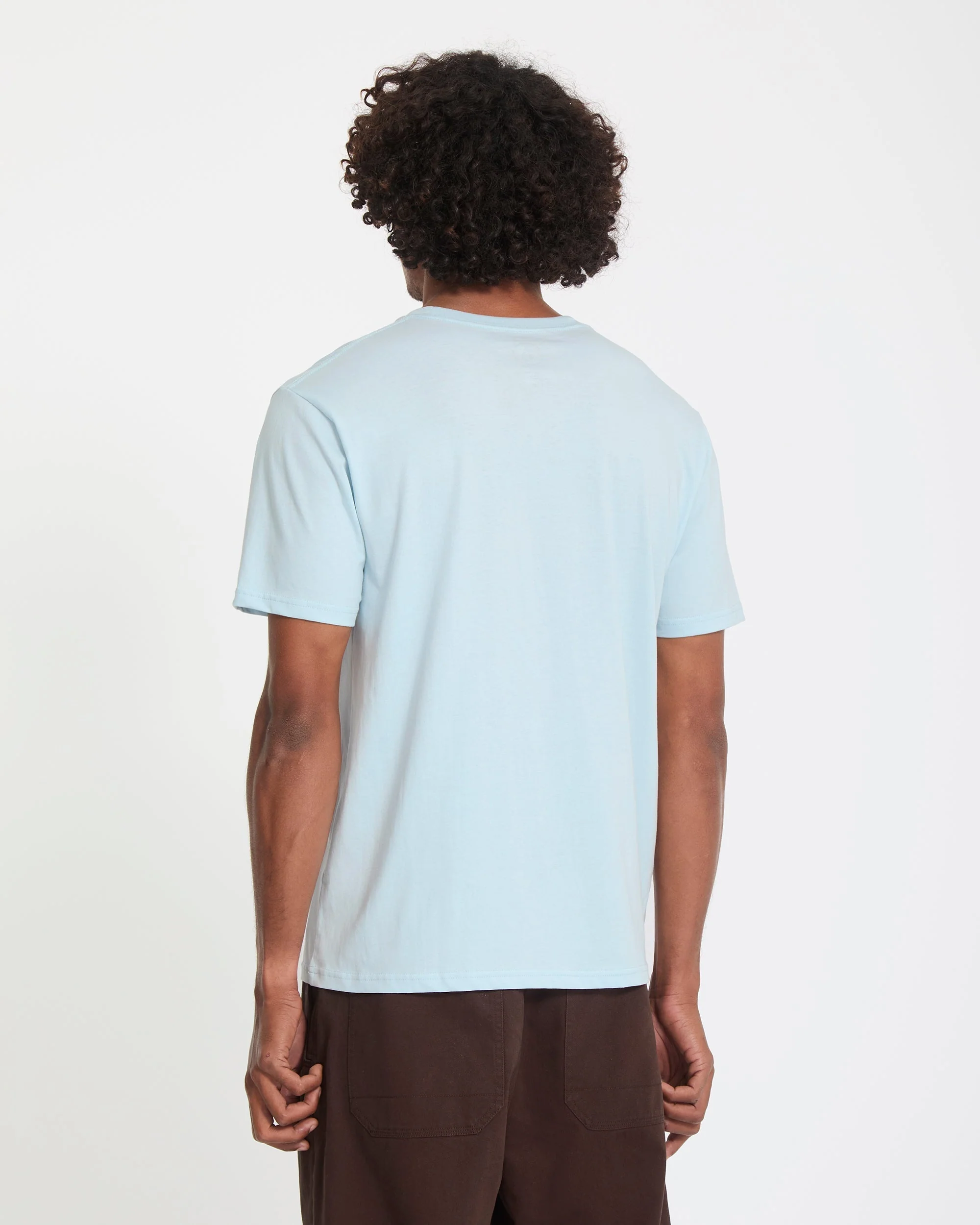 T-shirt Stone Blanks - Light Blue Acid - Image 2