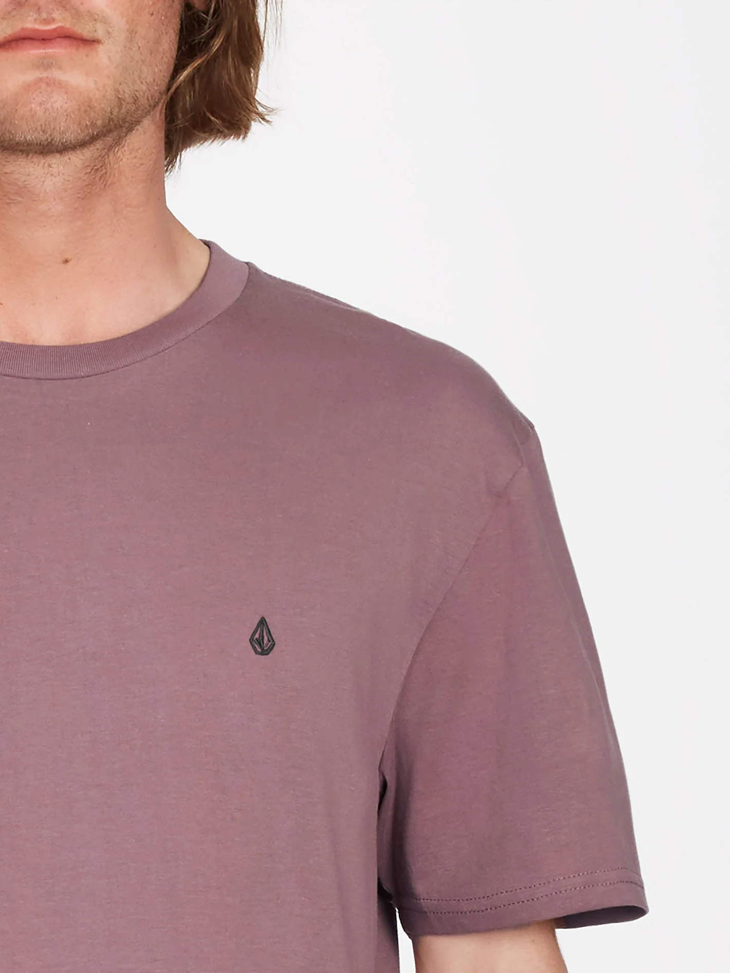 T-shirt Stone Blanks - BORDEAUX BROWN - Image 3