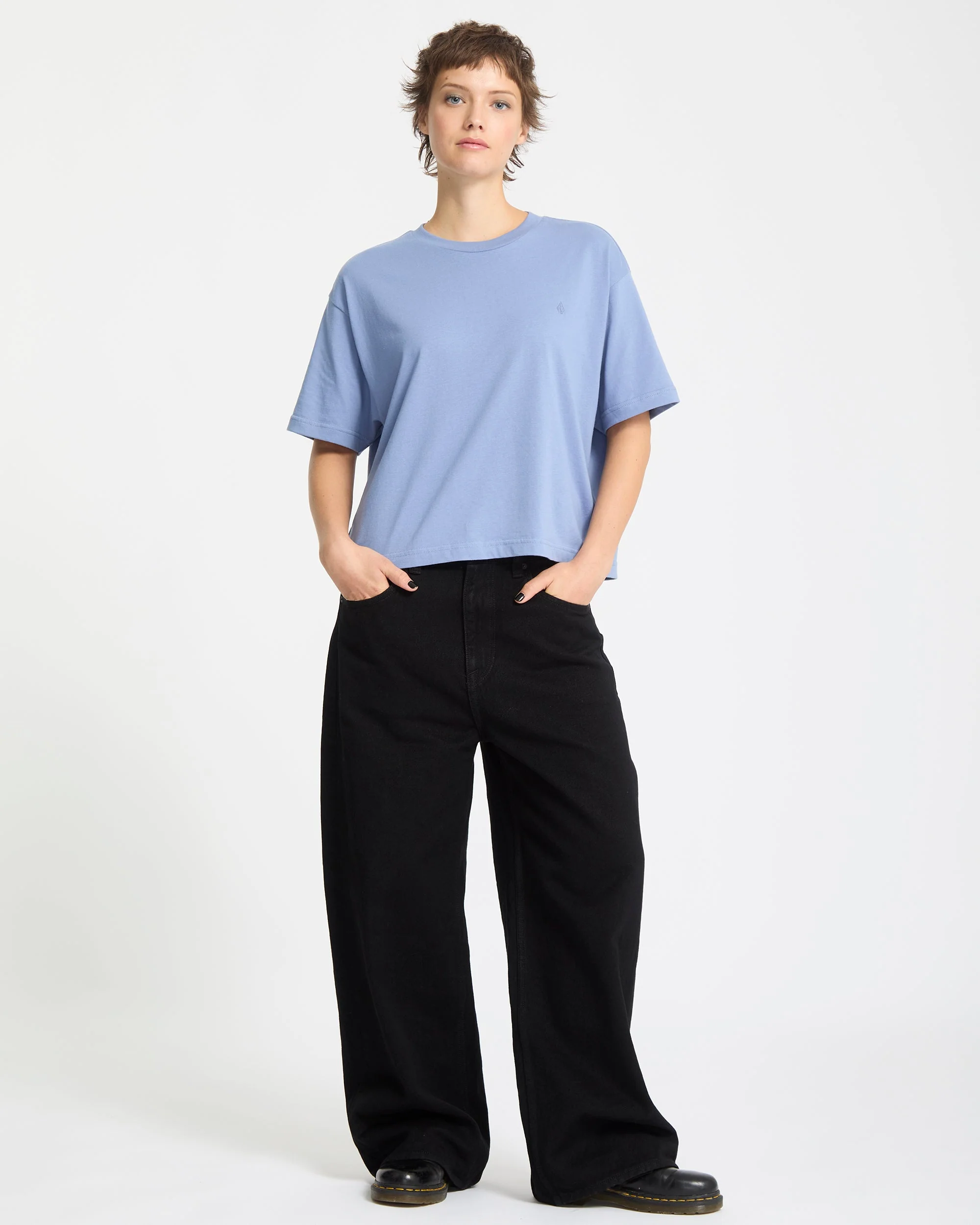 T-Shirt Stone Blanks Up - Carolina Blue - Image 4