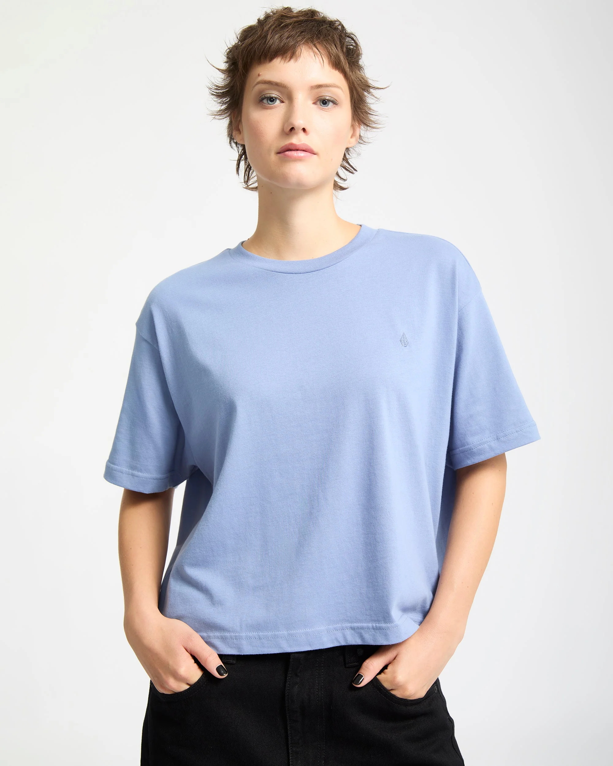T-Shirt Stone Blanks Up - Carolina Blue - Image 5