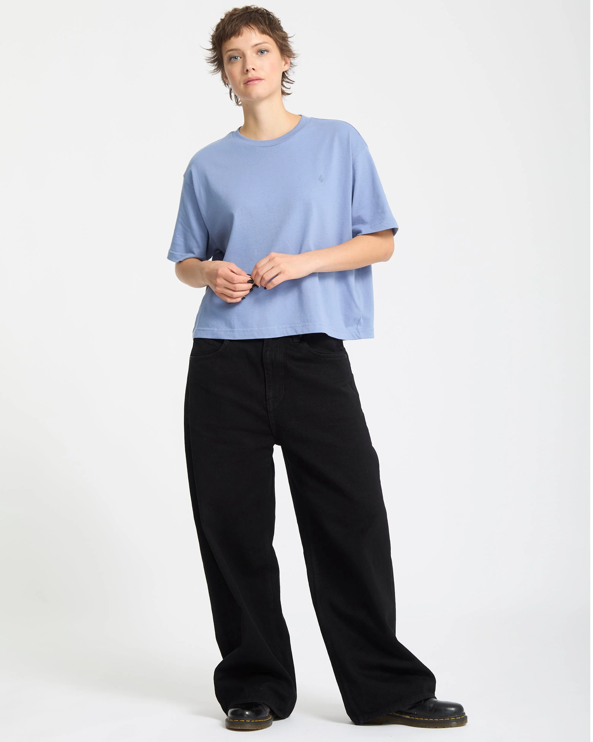 T-Shirt Stone Blanks Up - Carolina Blue - Image 7