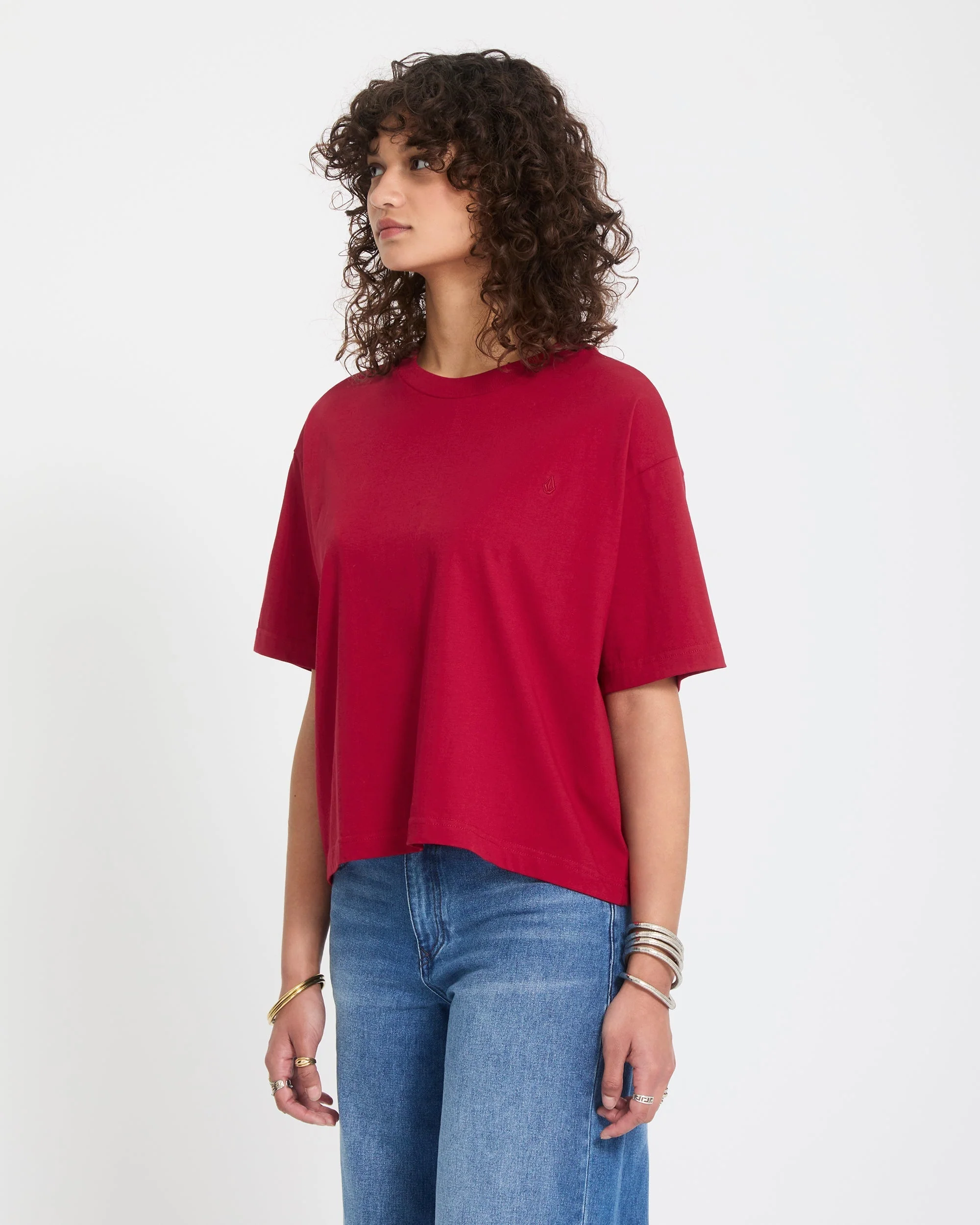T-shirt Stone Blanks Up - Deep Red - Image 3