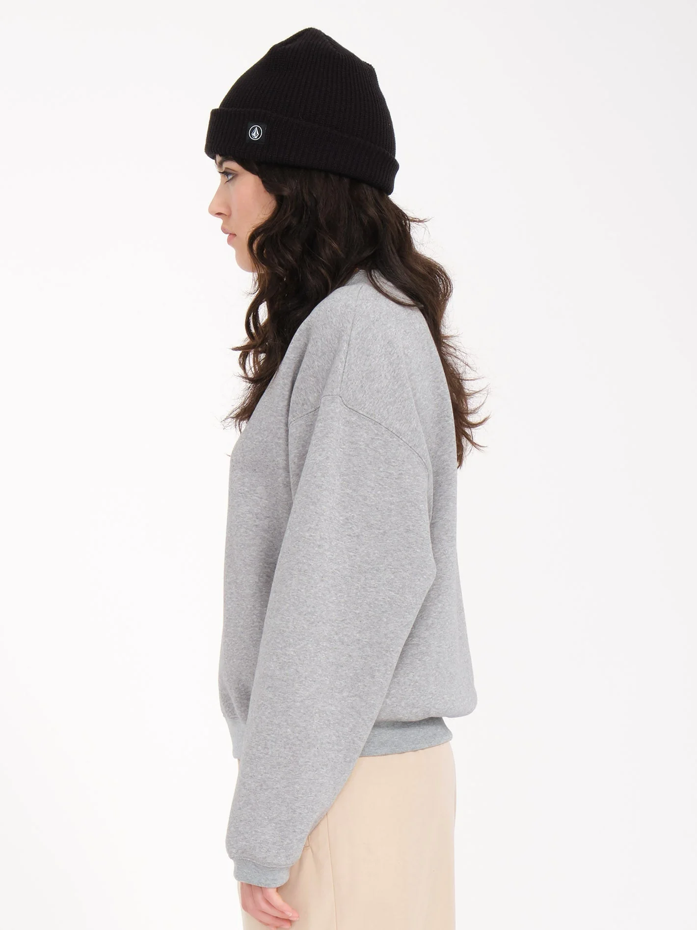Sweatshirt Stone Heart Up - HEATHER GREY - Image 3