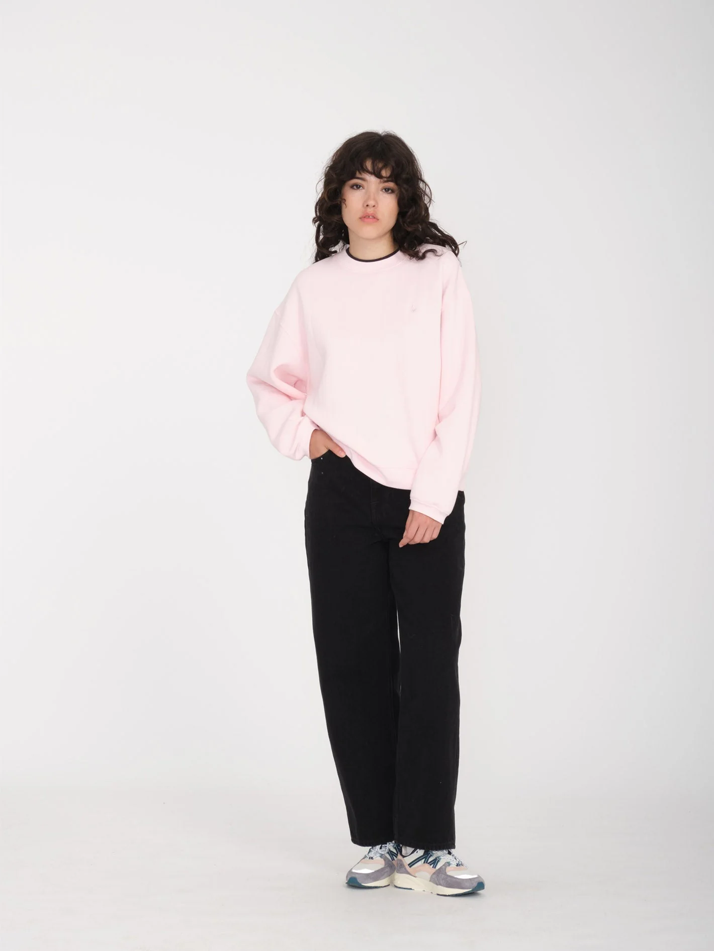 Sweatshirt Stone Heart Up - LILAC ASH - Image 5
