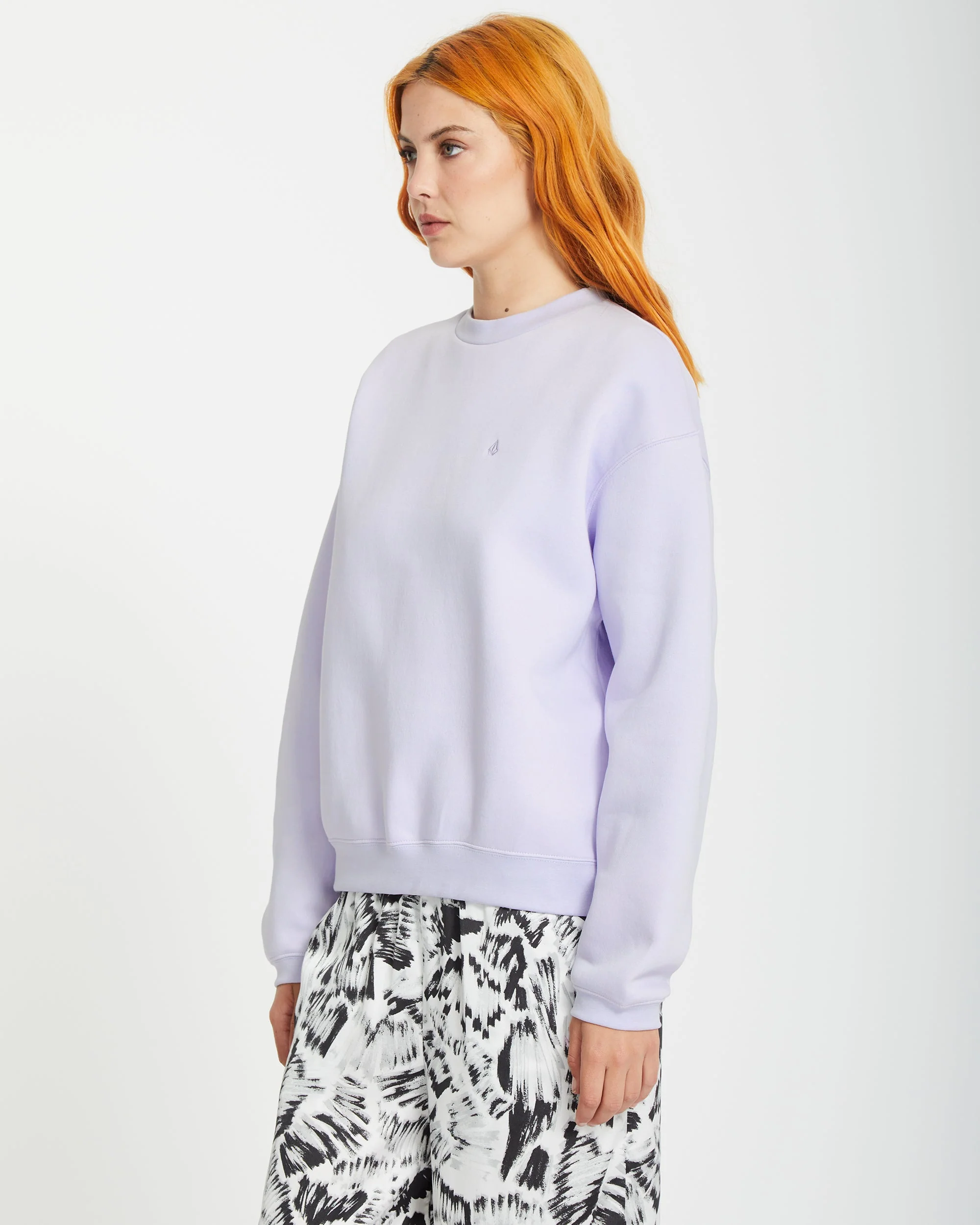 Sweatshirt Stone Heart Up - DUSTY LAVENDER - Image 5