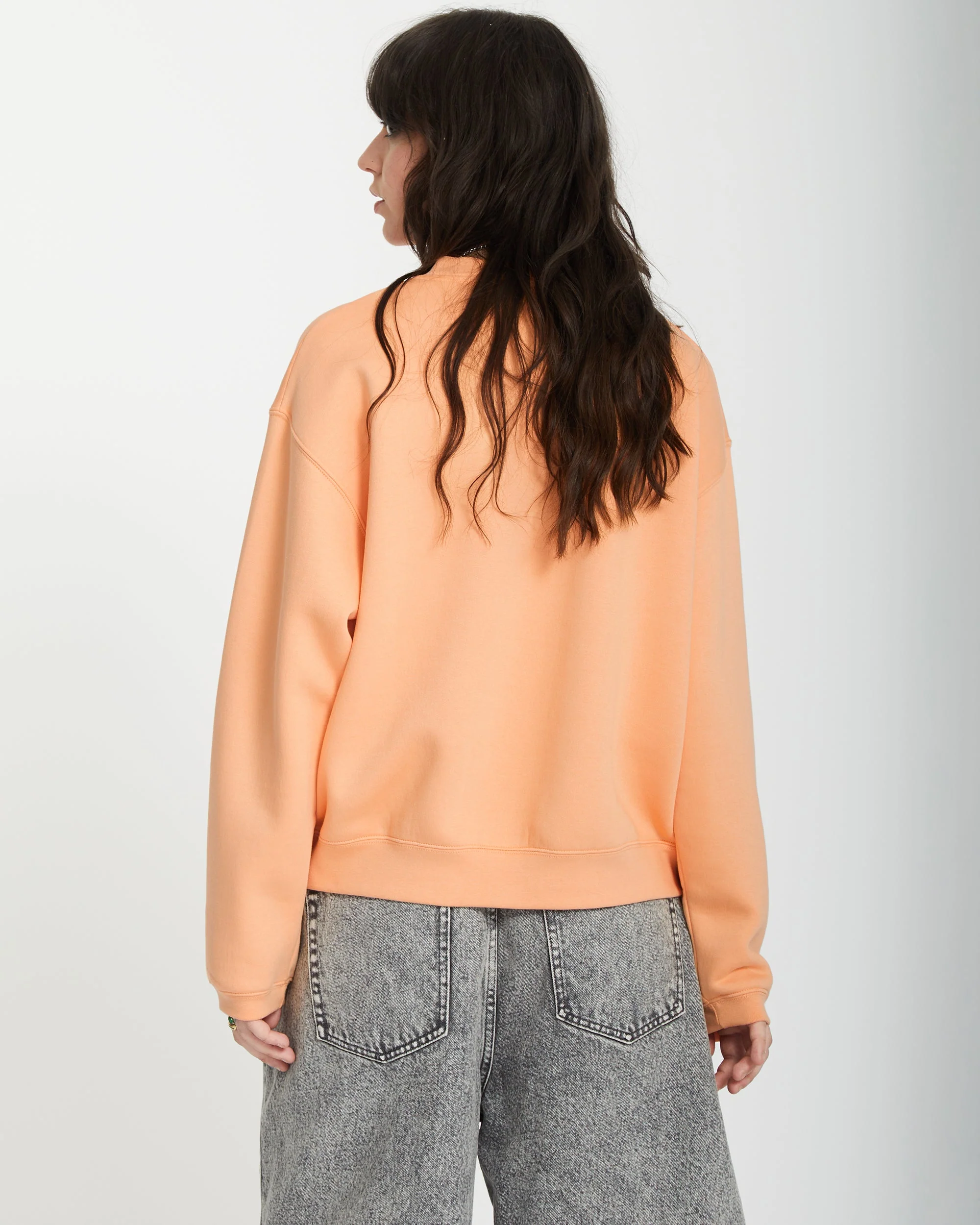 Sweatshirt Stone Heart Up - PALE PEACH - Image 2