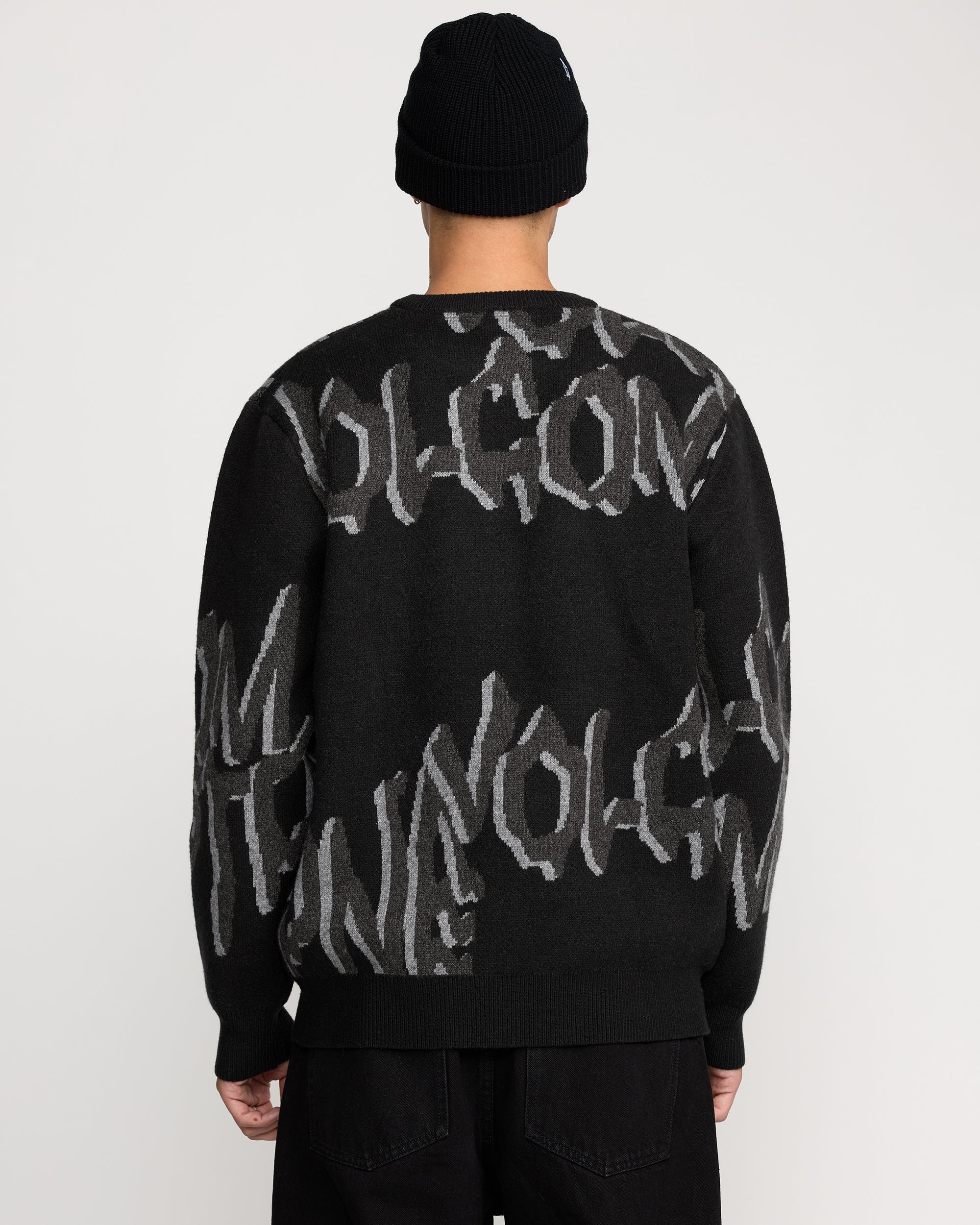 Pull Stone Jacquard - Black - Image 3