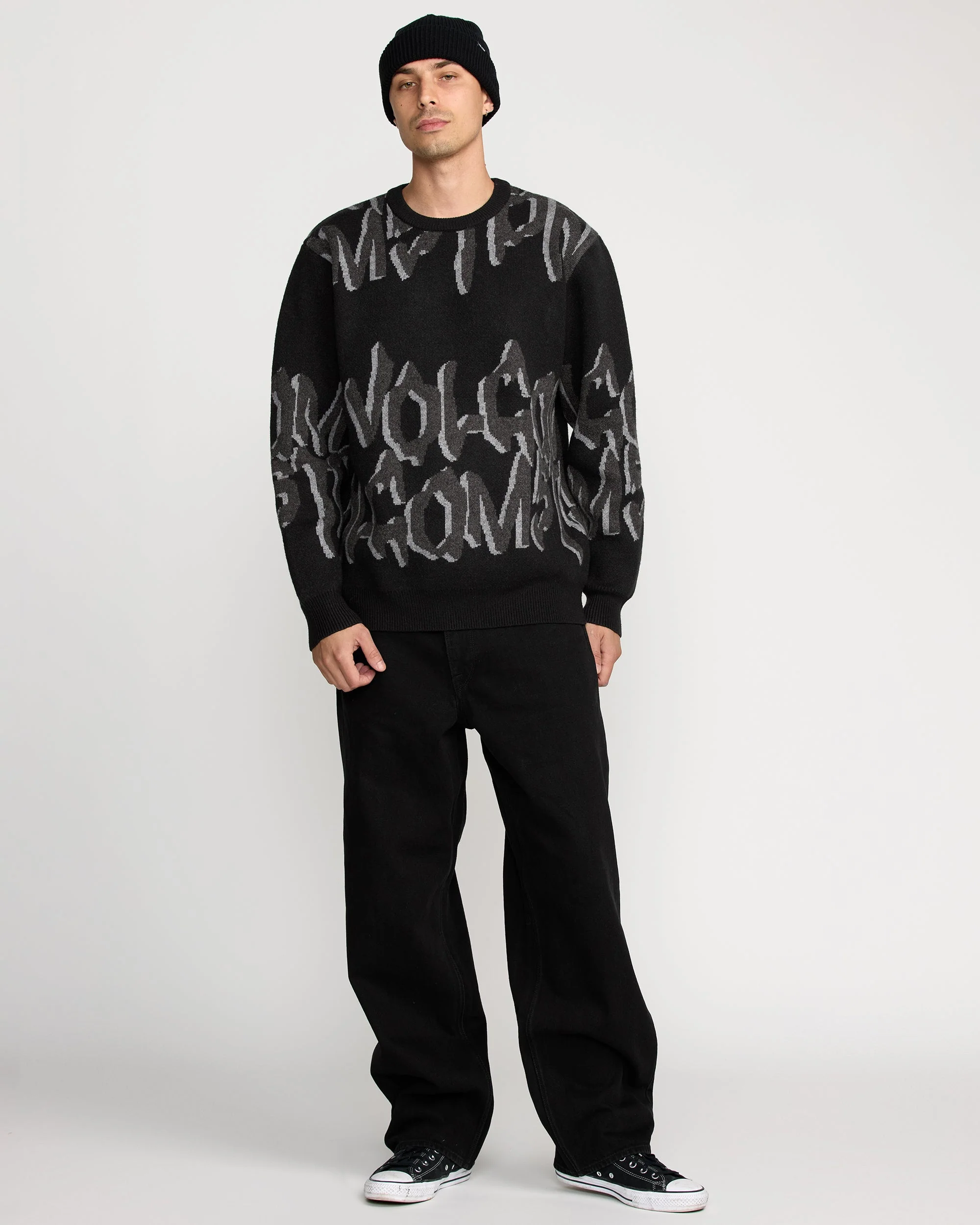 Pull Stone Jacquard - Black - Image 4