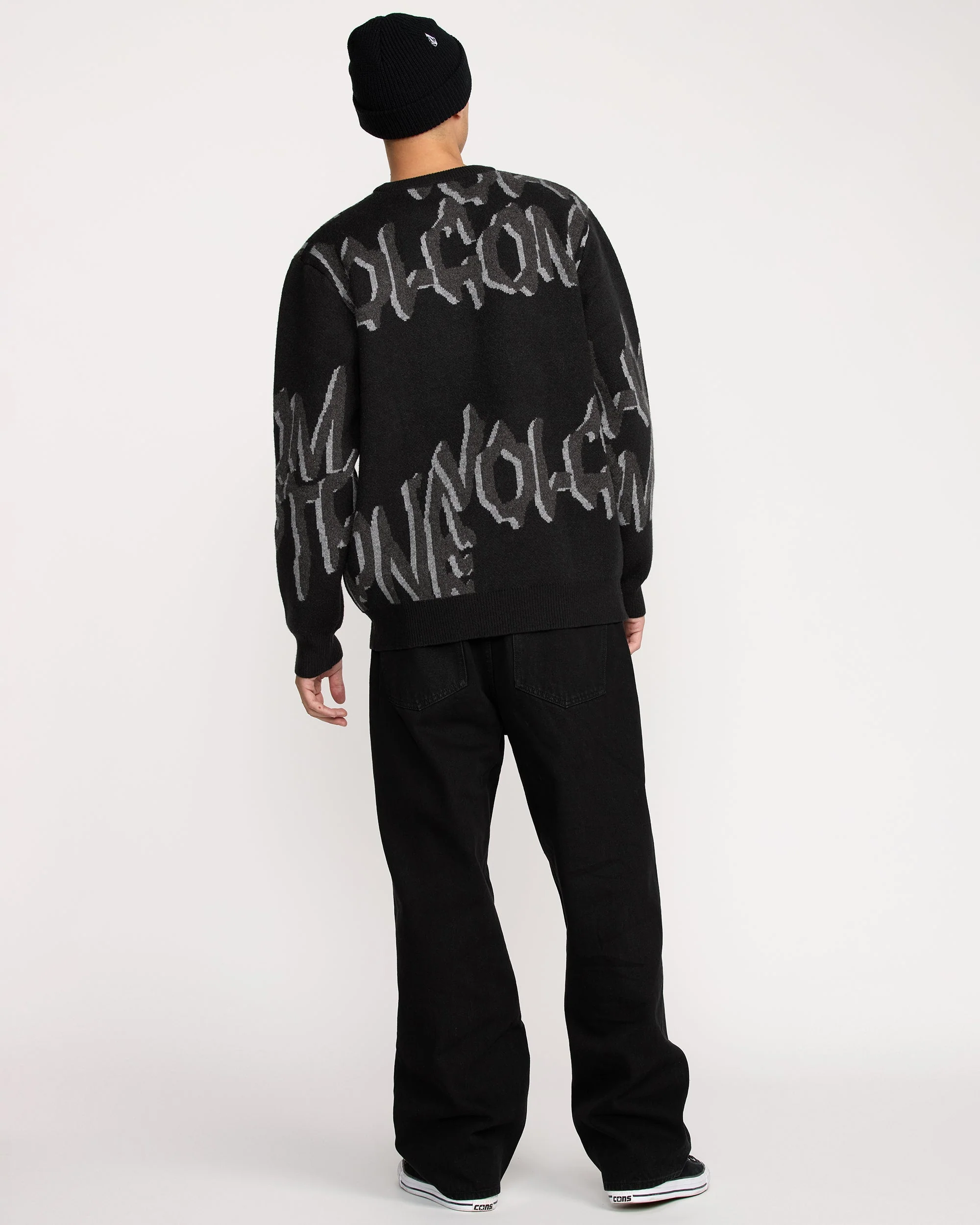 Pull Stone Jacquard - Black - Image 5