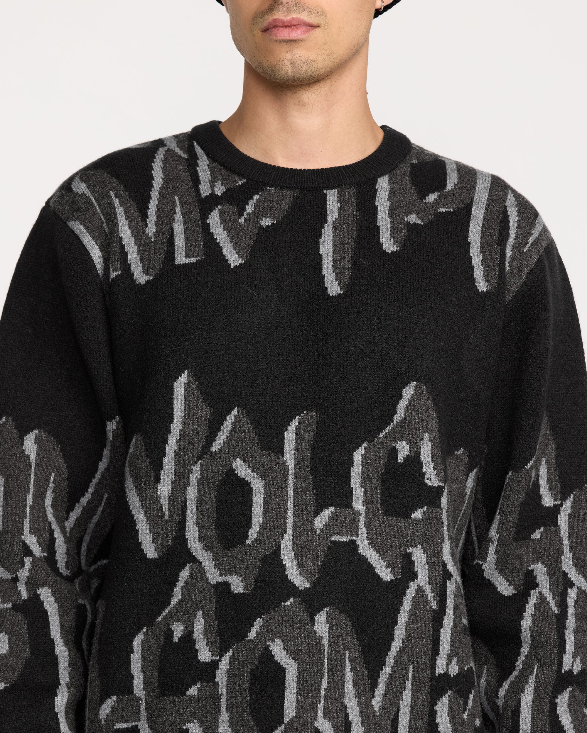 Pull Stone Jacquard - Black - Image 6