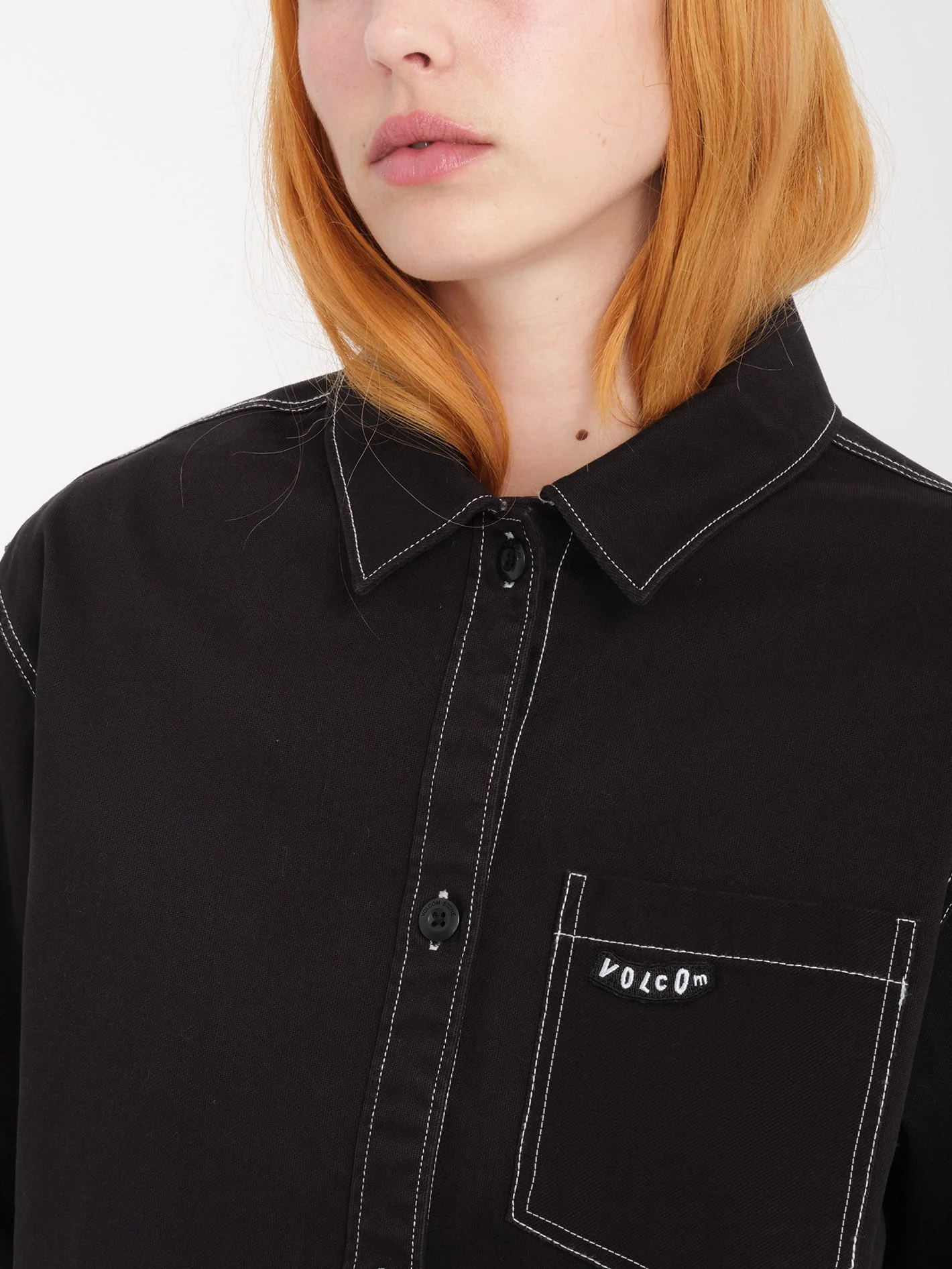 Chemise Stone Kraft - BLACK - Image 3