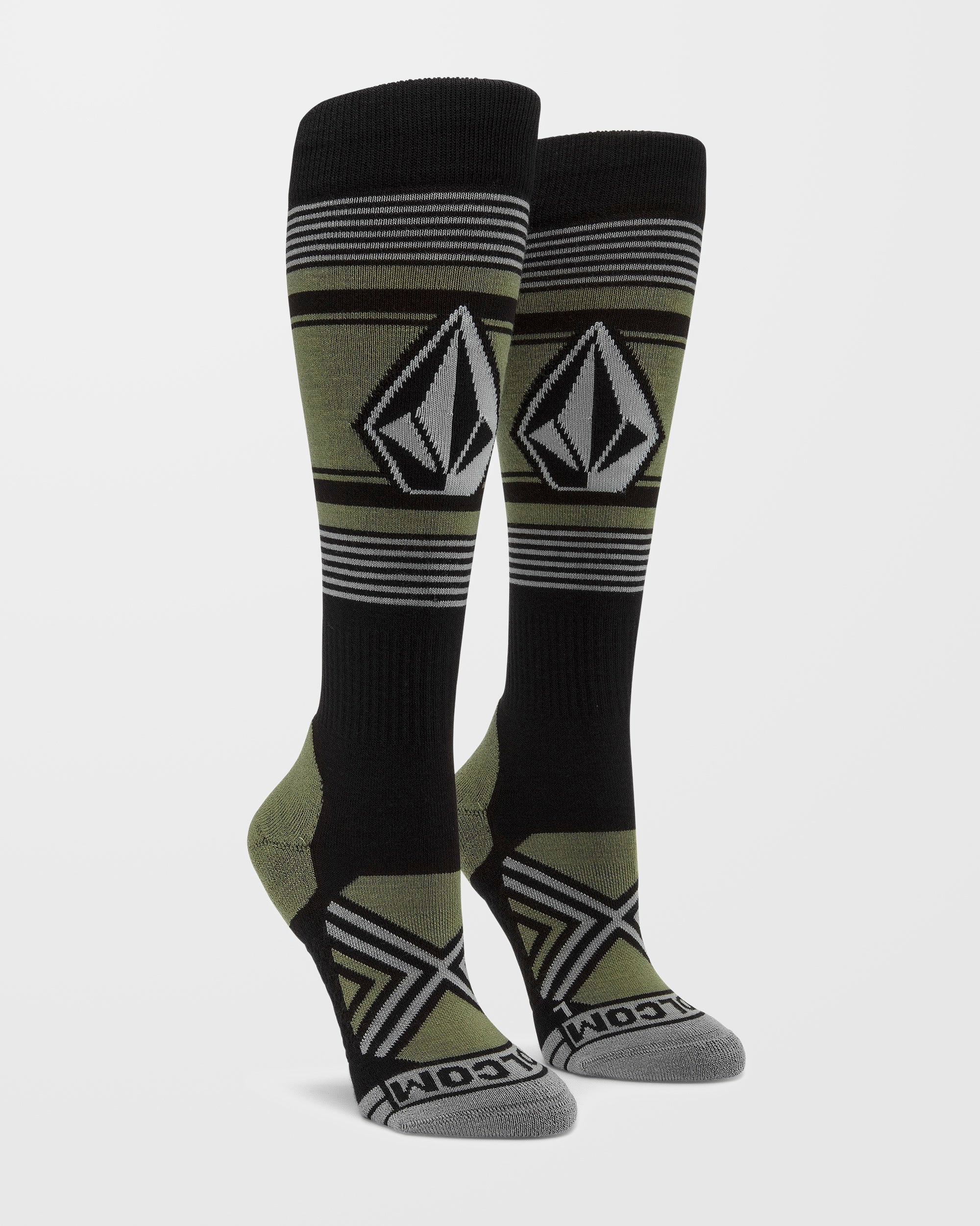 Chaussettes Stone Lines Otc - Lichen Green - Image 4
