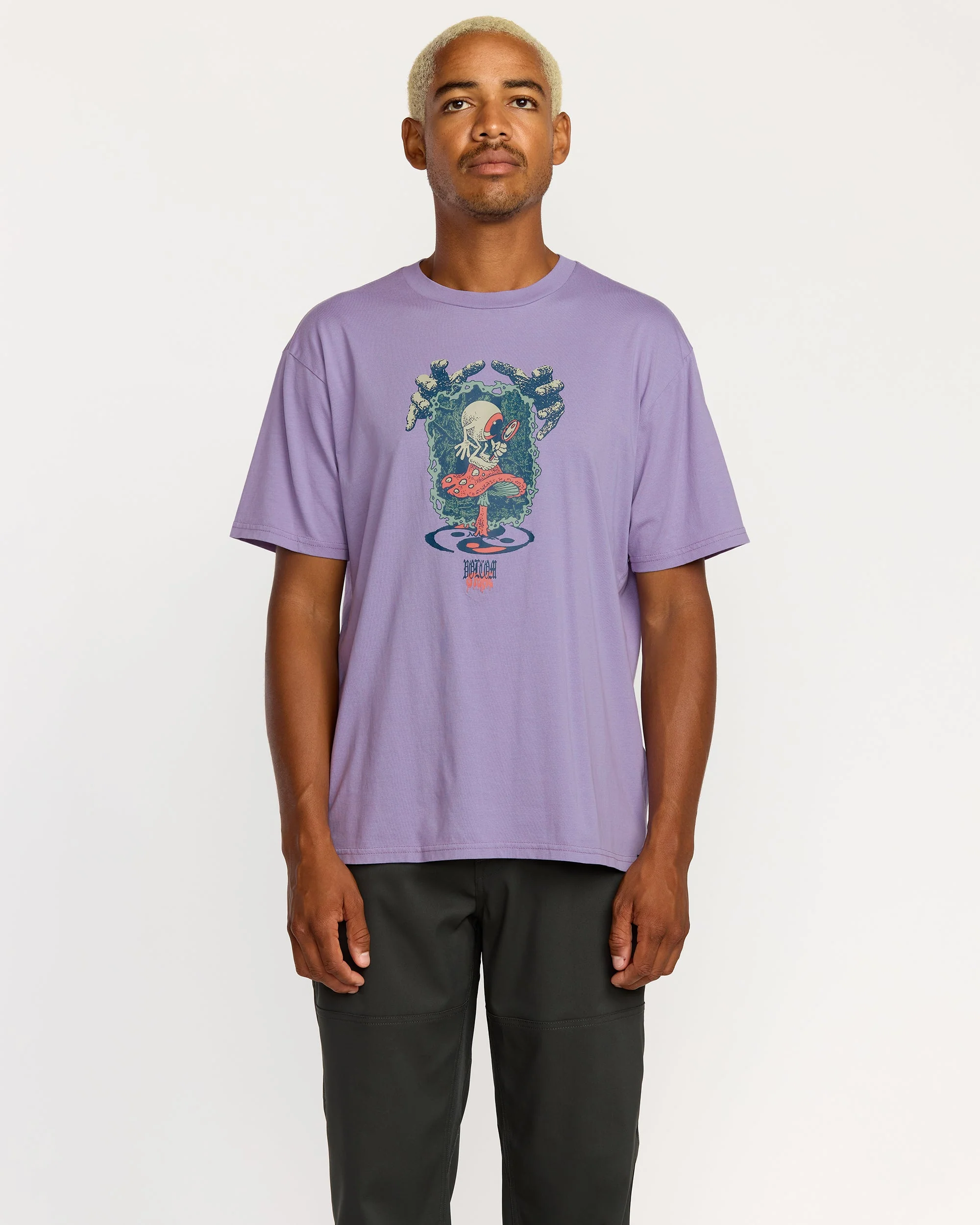 T-Shirt Stone Matter - Purple Ash