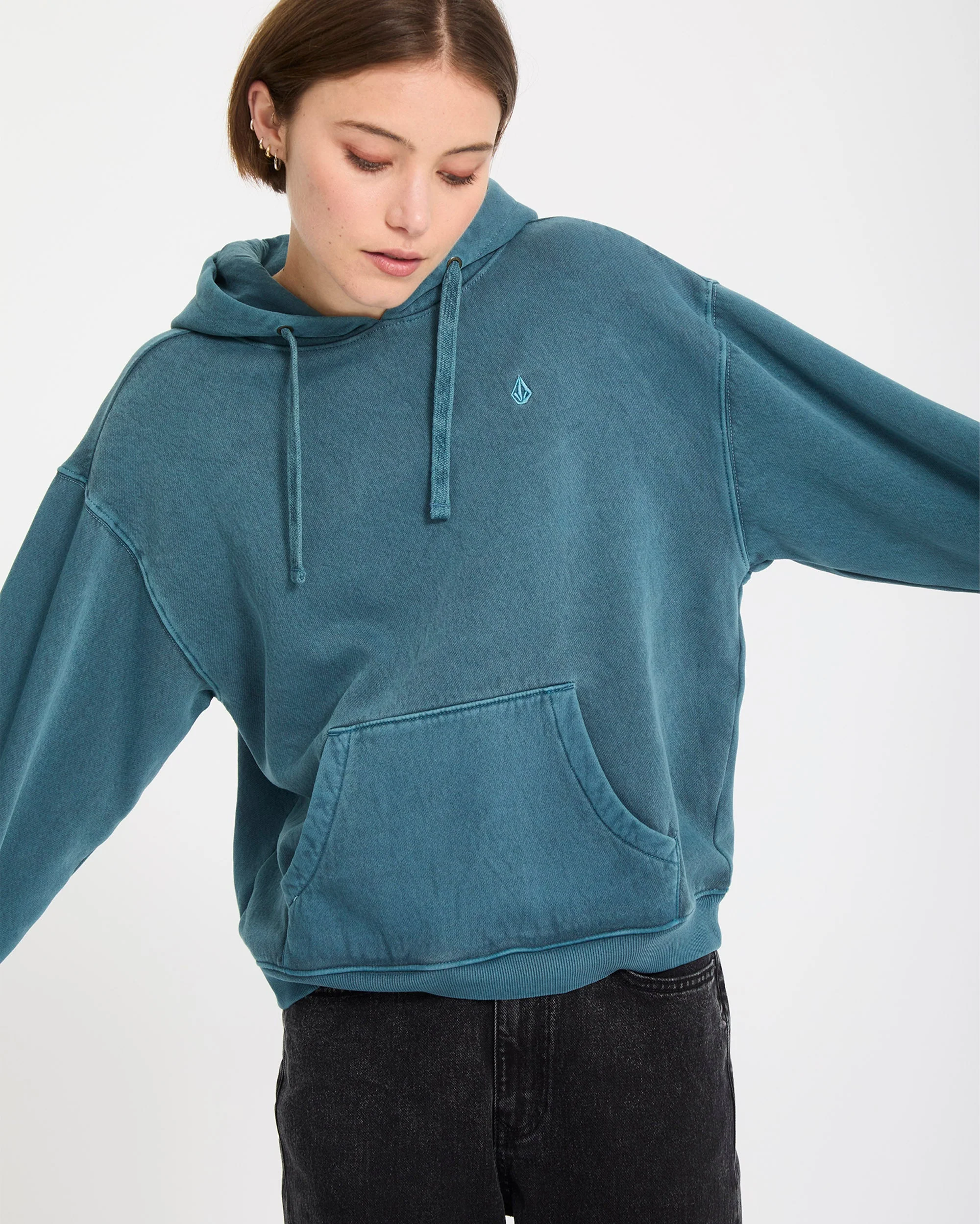 Sweat À Capuche Stone Soft - Emerald Green - Image 7